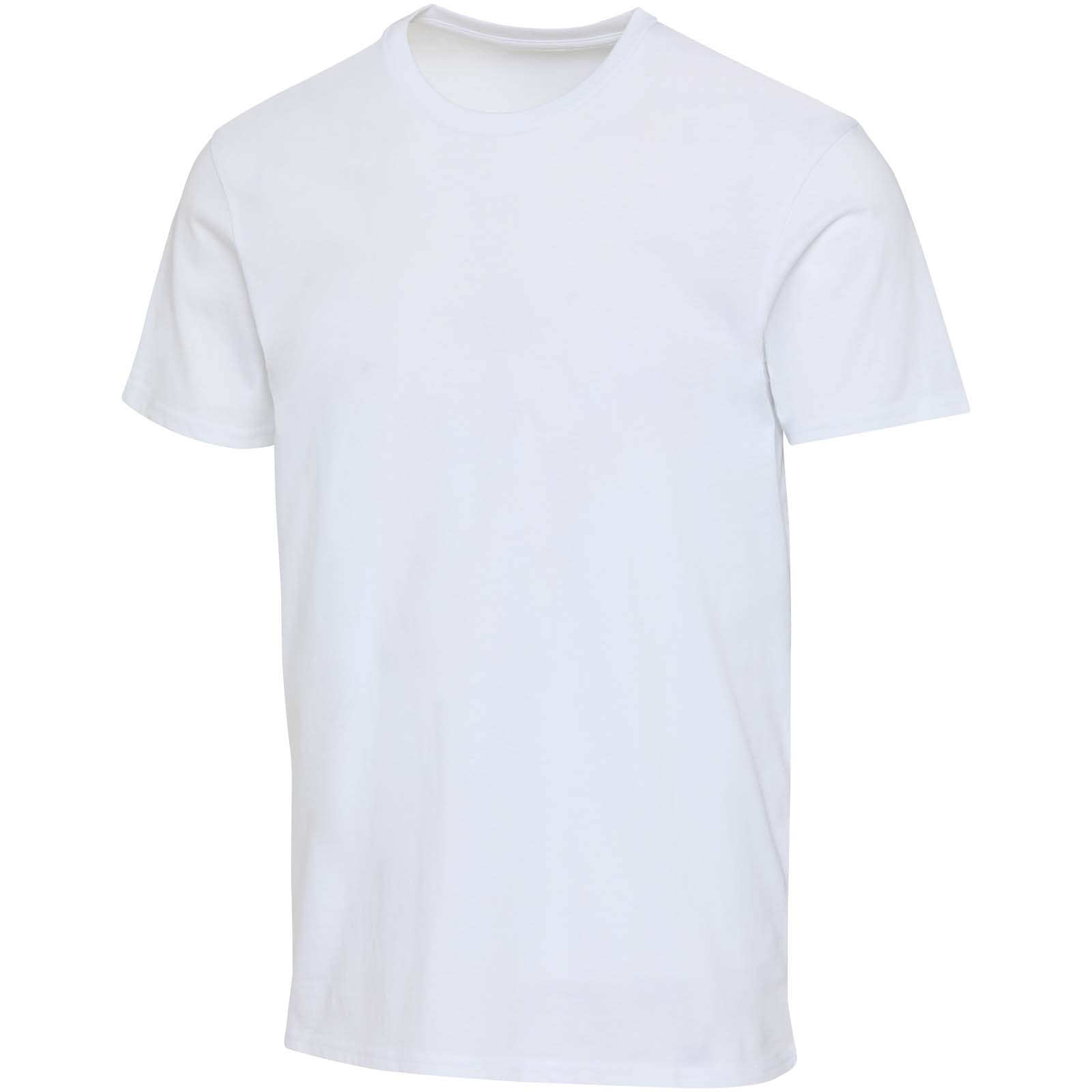 Azurite 160 g/m² Kurzärmeliges T-Shirt Bio Baumwolle (OCS), unisex weiss