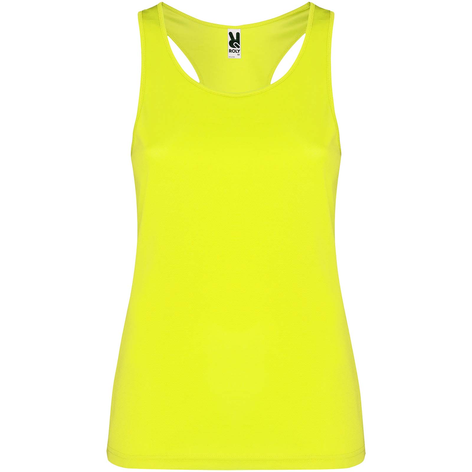 Schura 140 g/m² Sport Top für Damen fluorgelb