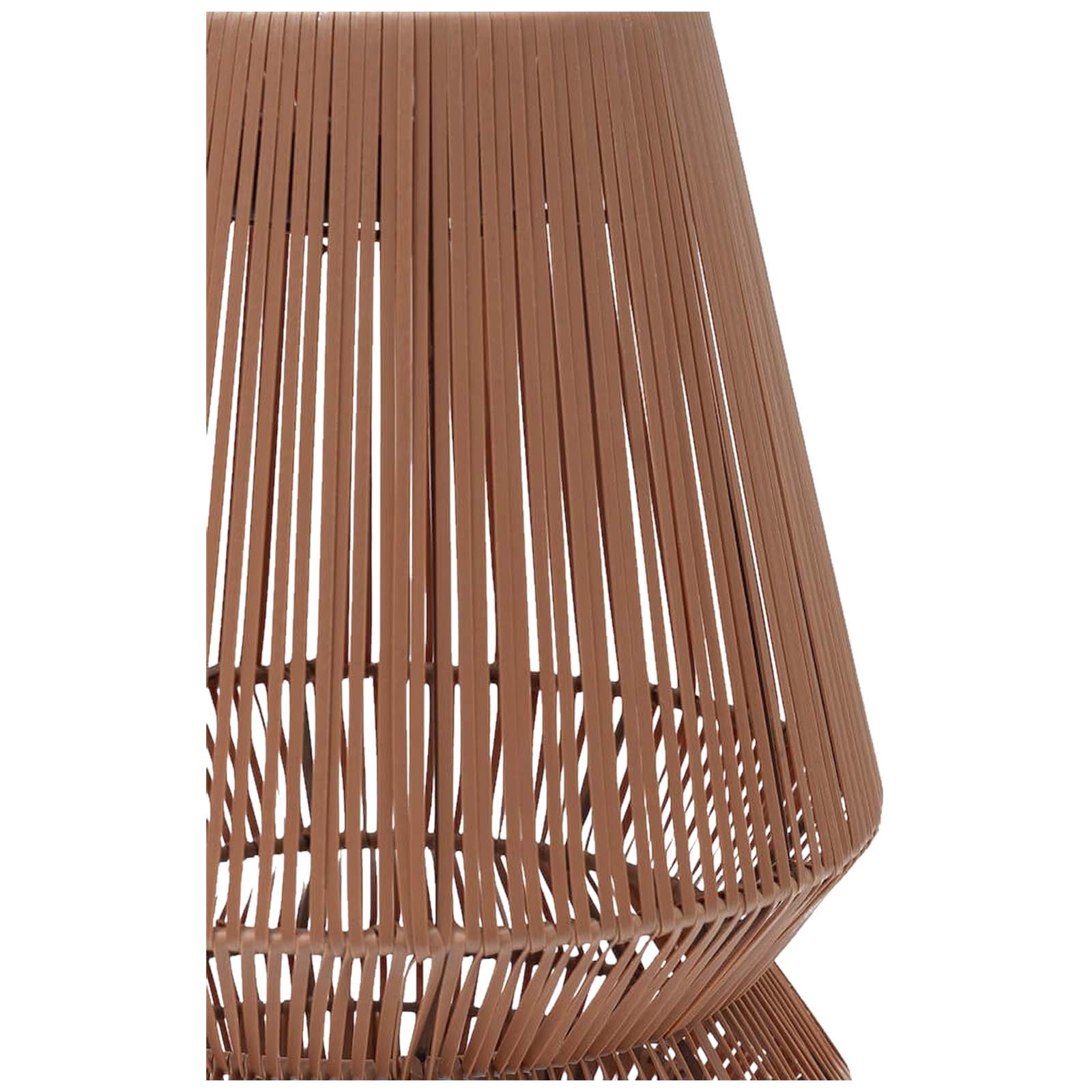 Originalhome Lampion tragbare Laterne aus recyceltem Material ziegelstein