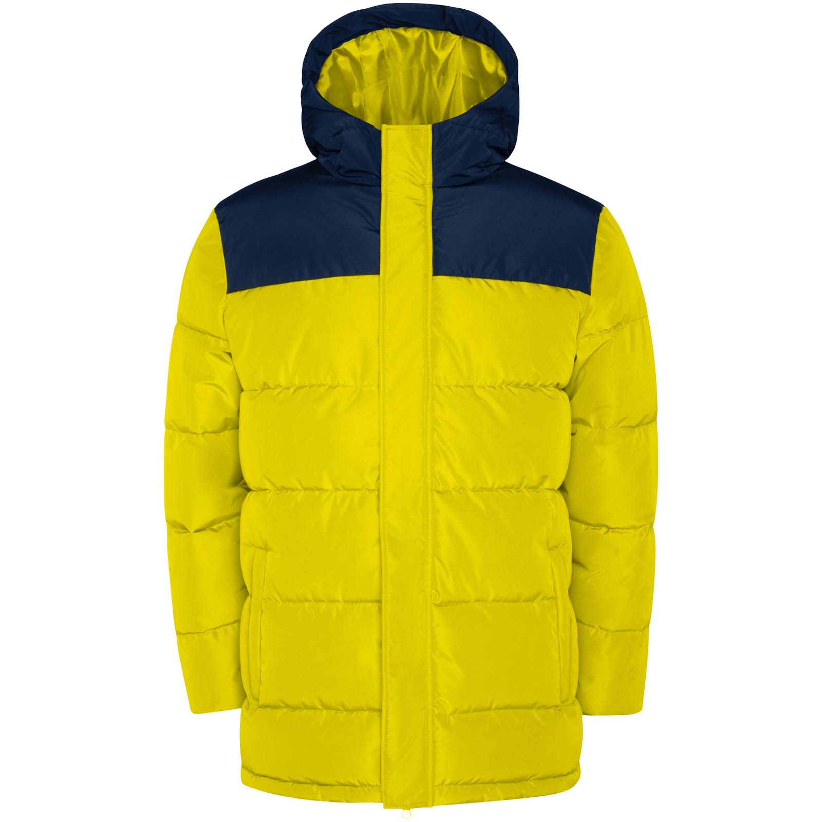 Tallin Steppjacke für Kinder gelb, marineblau