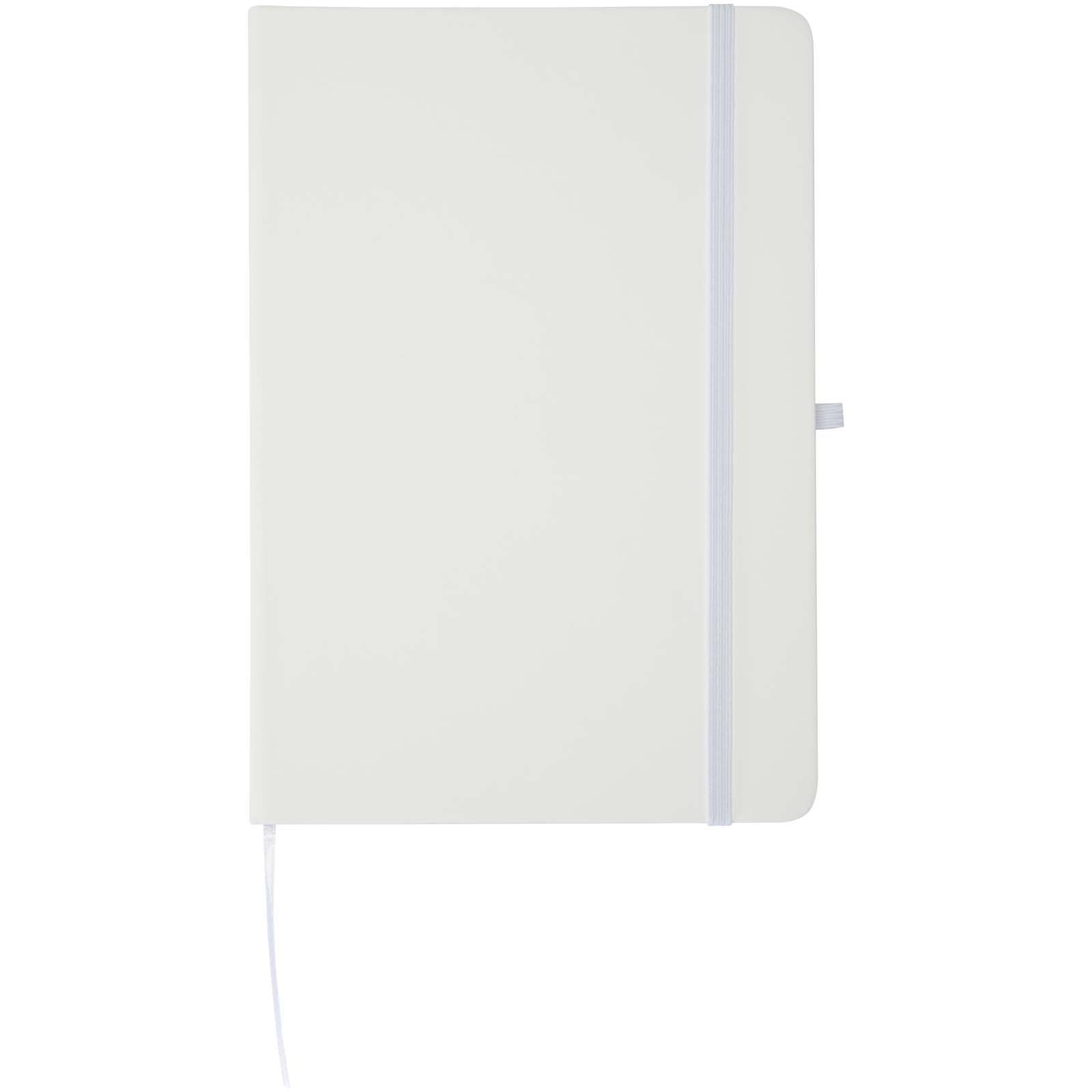 Spectrum Set A5 Hardcover Notizbuch aus Recyclingpapier und einem Kugelschreiber weiss