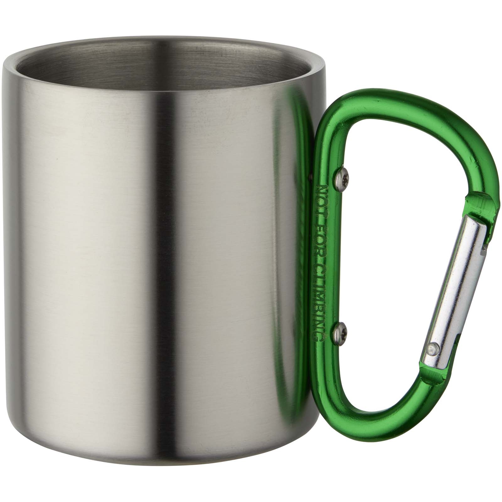 Alps 200 ml Isolierbecher mit Karabinergriff grün