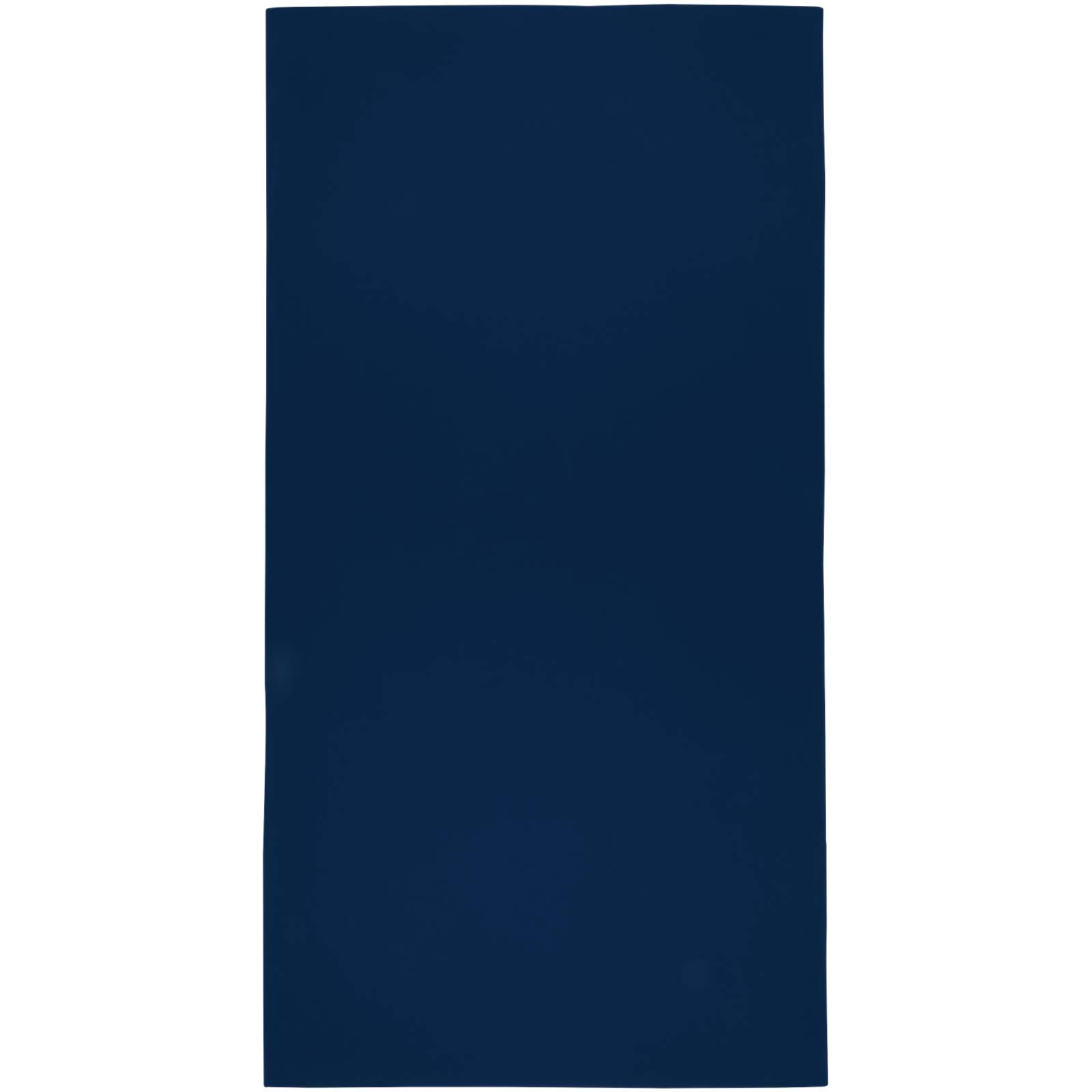 Lucas RPET Sporthandtuch 70 × 140 cm navy