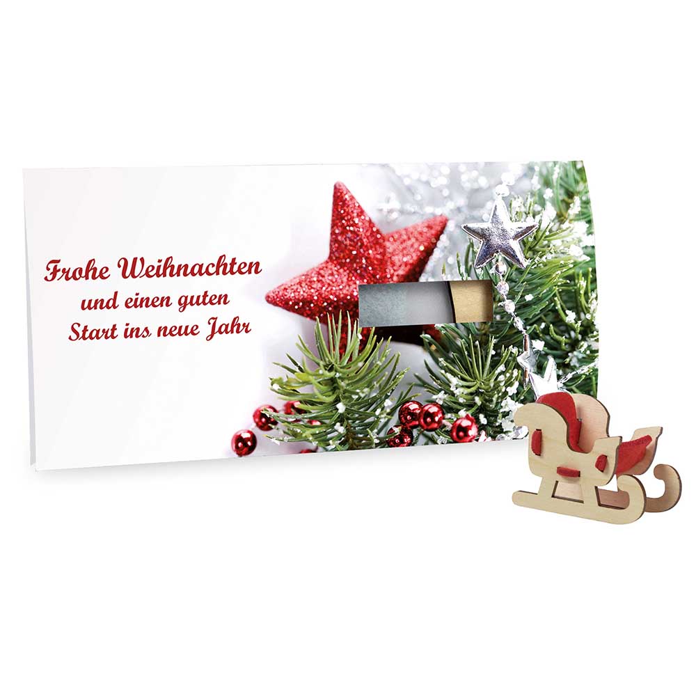 Steckfiguren-Karte Filz