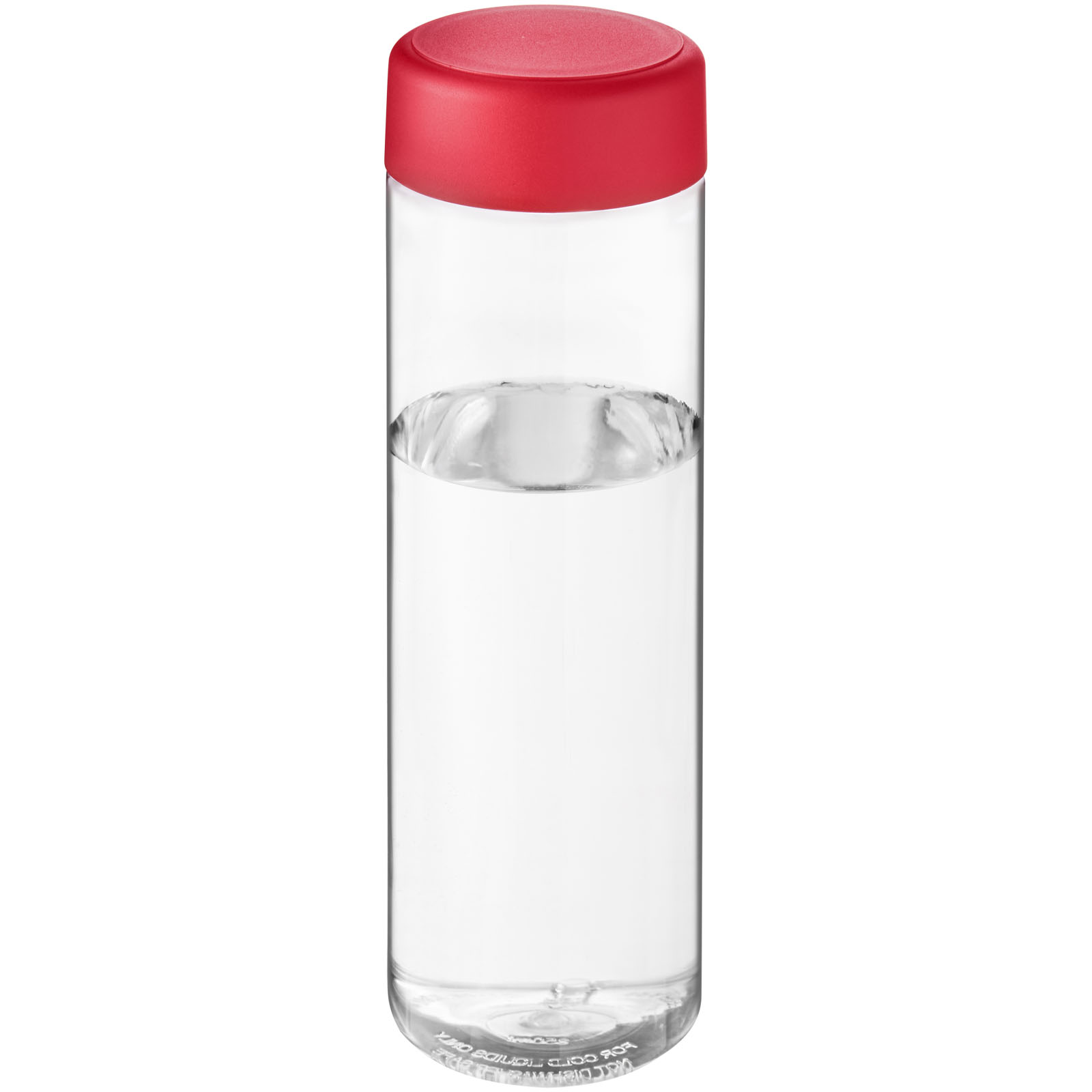 H2O Active® Vibe 850 ml Sportflasche mit Drehdeckel transparent, rot