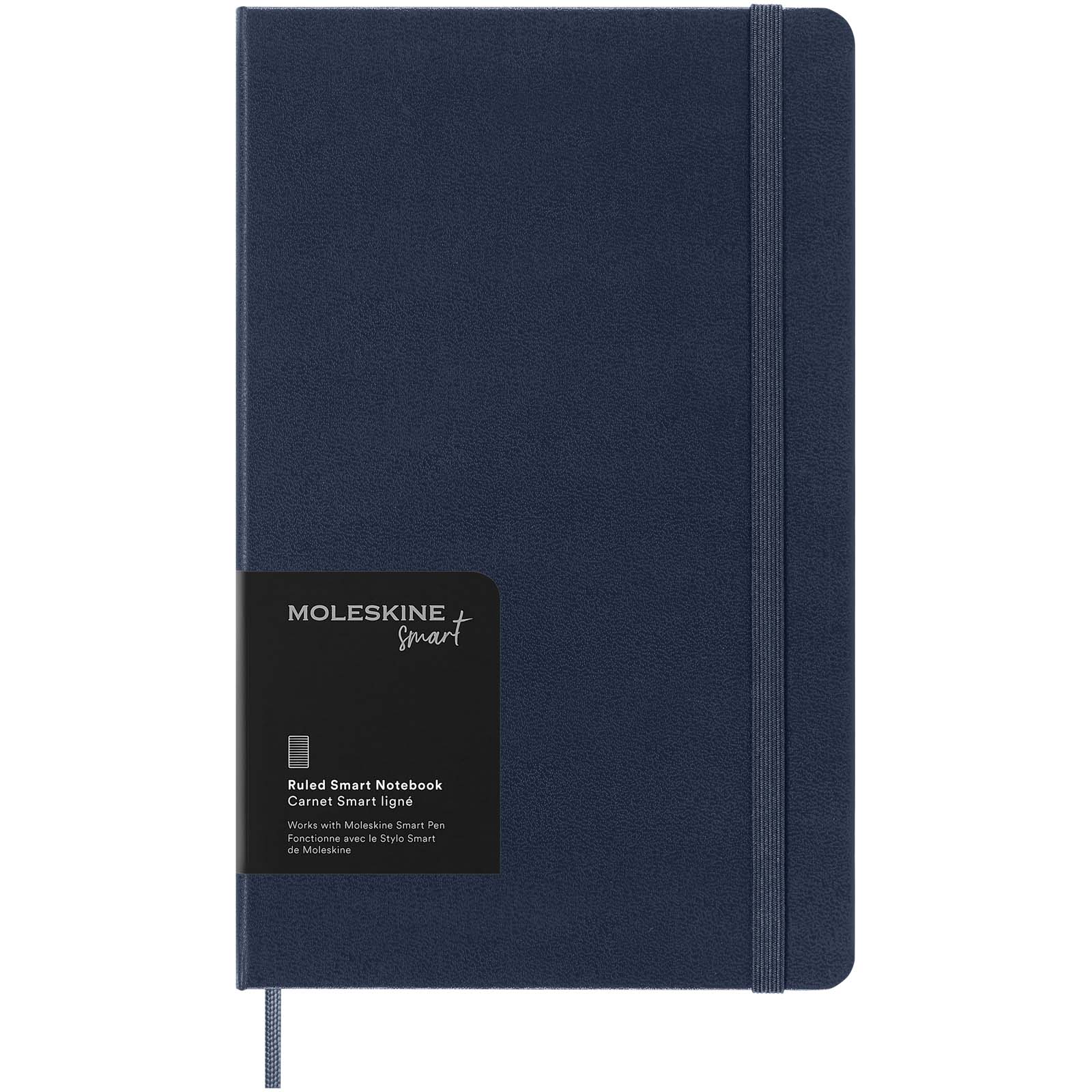 Moleskine Large Smart Notizbuch – liniert blau