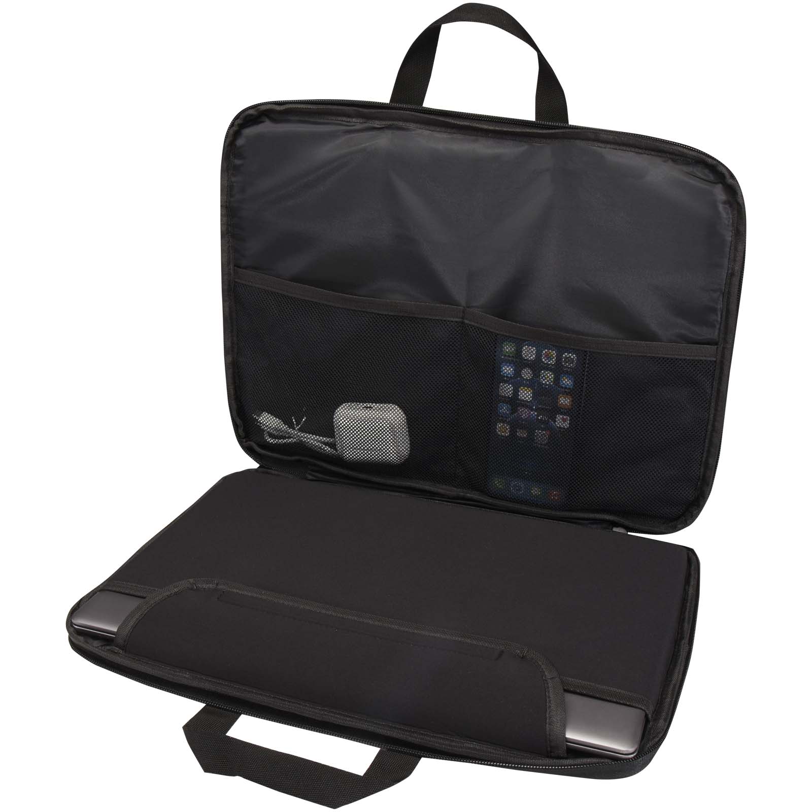 Libra 14” 2-in-1-Laptoptasche aus recyceltem GRS-Material 3 L heather charcoal