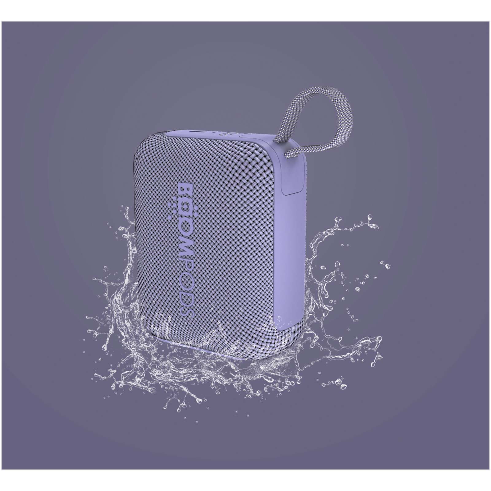 Boompods Beachboom Mini 5 W wasserdichter Mini Lautsprecher hellviolett