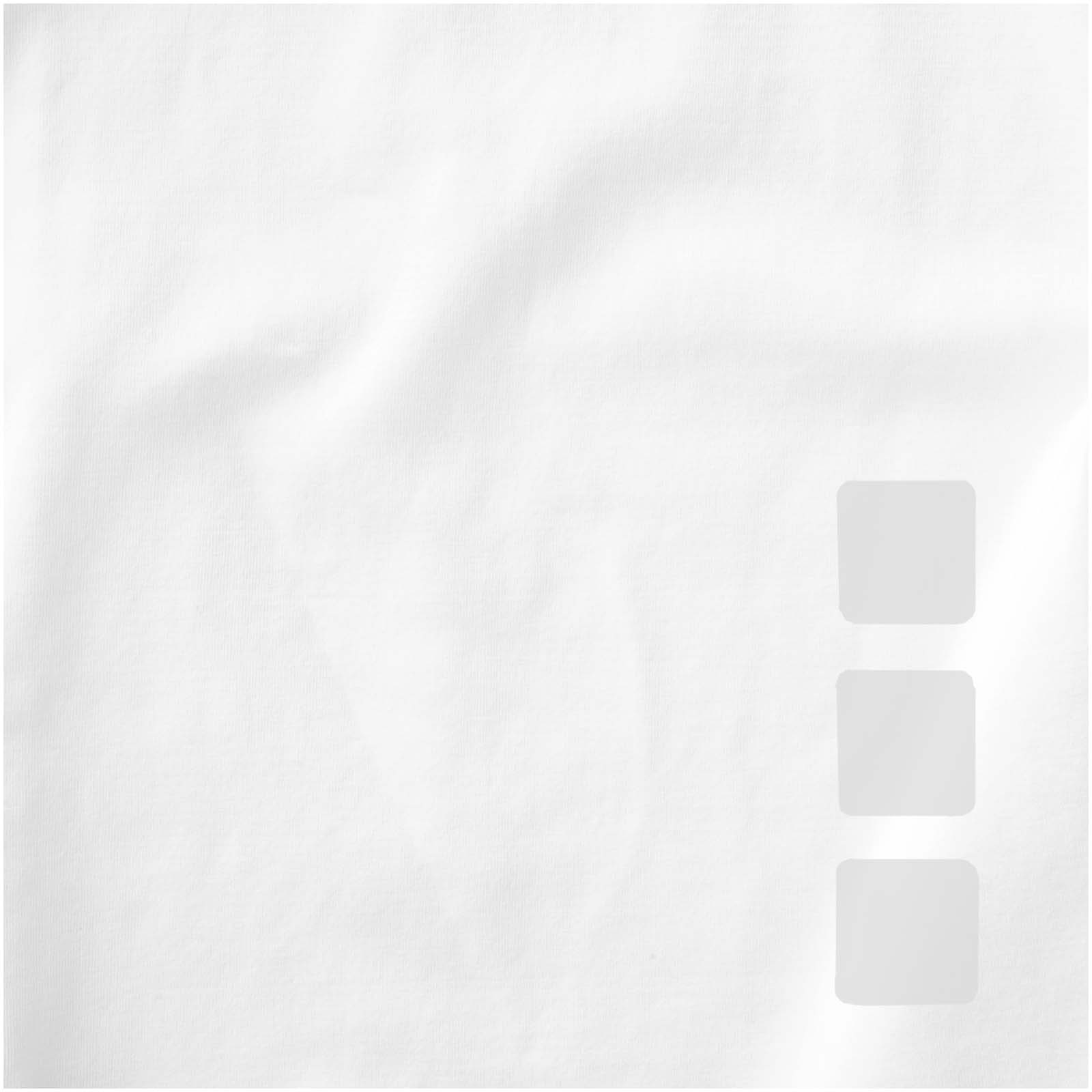 Kawartha T-Shirt für Damen mit V-Ausschnitt weiss