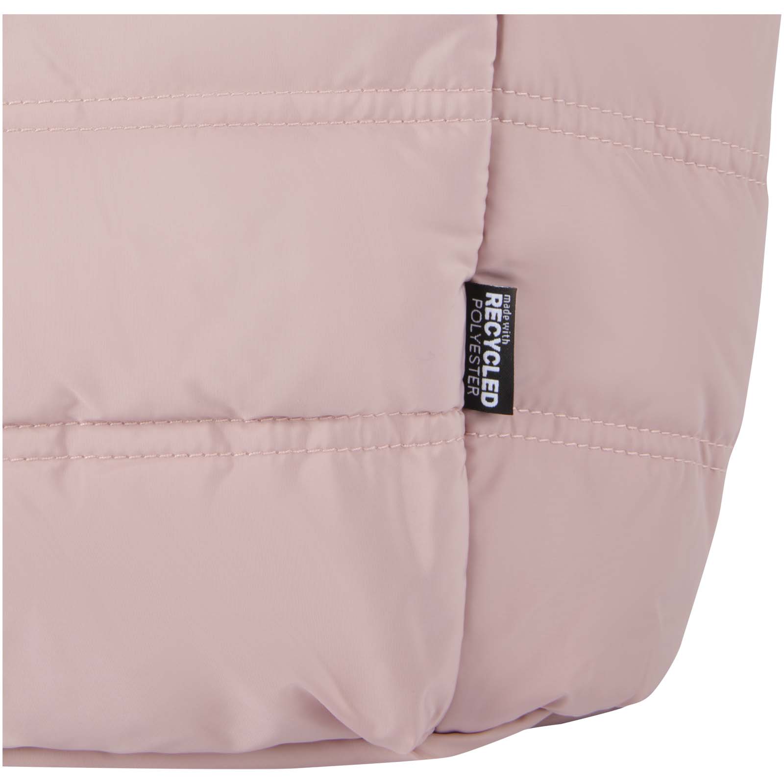 Puffer 15,6" GRS recycelte Laptoptragetasche 18L altrosa
