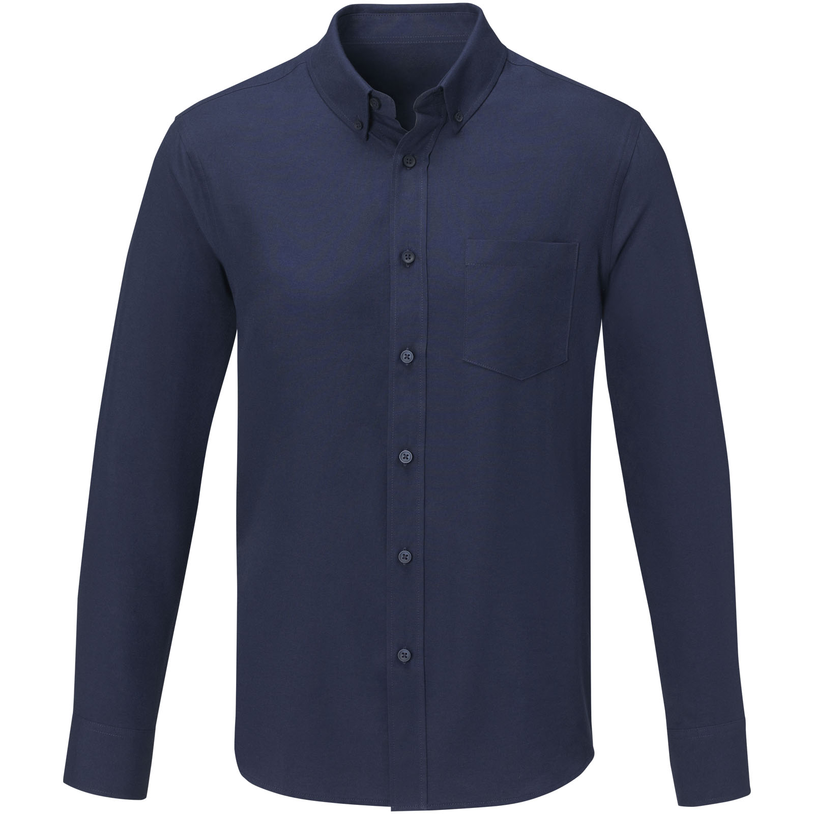 Pollux 130 g/m² Herrenhemd mit langen Ärmeln navy