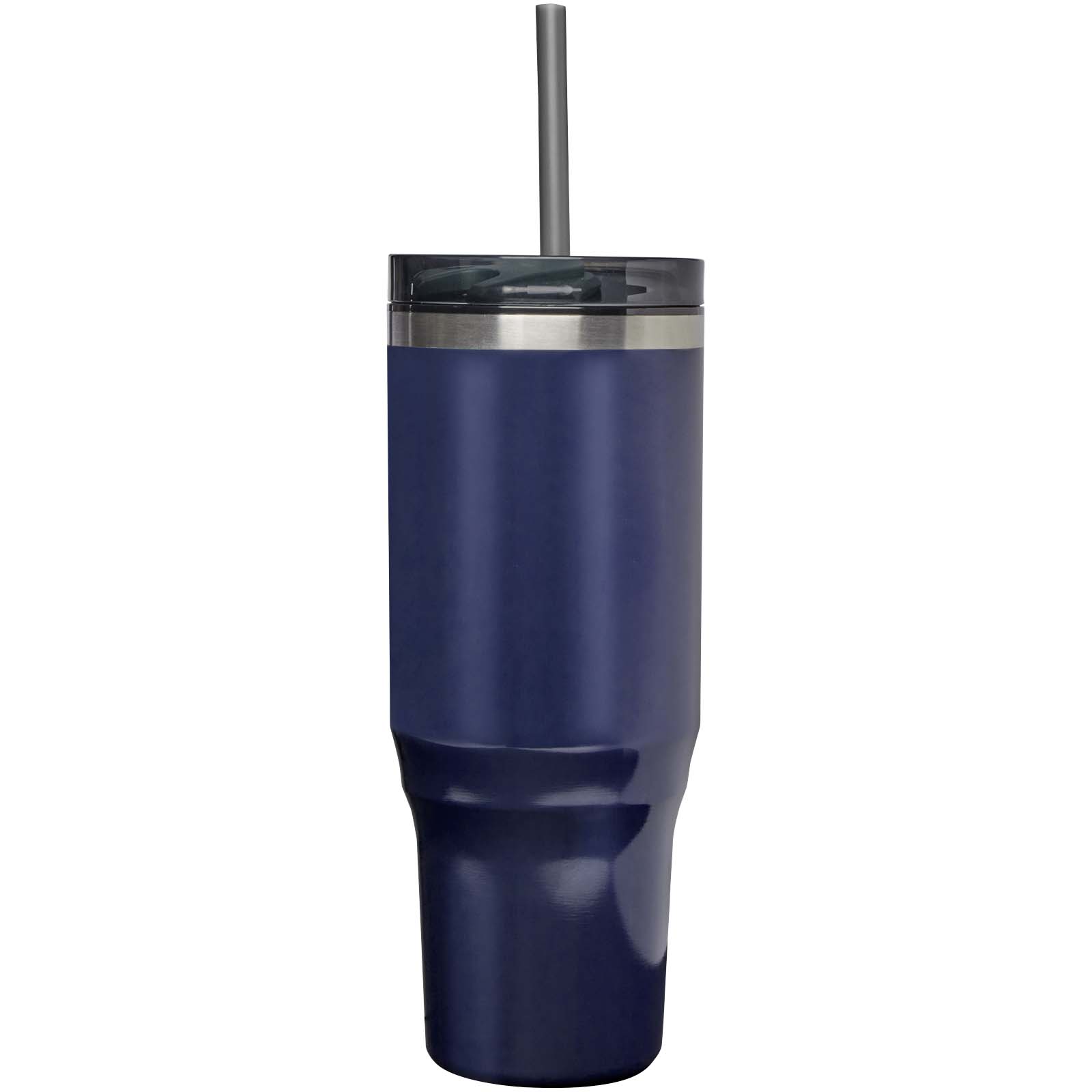 Melbourne 1200 ml RCS-zertifizierter Isolierbecher mit Strohhalm navy