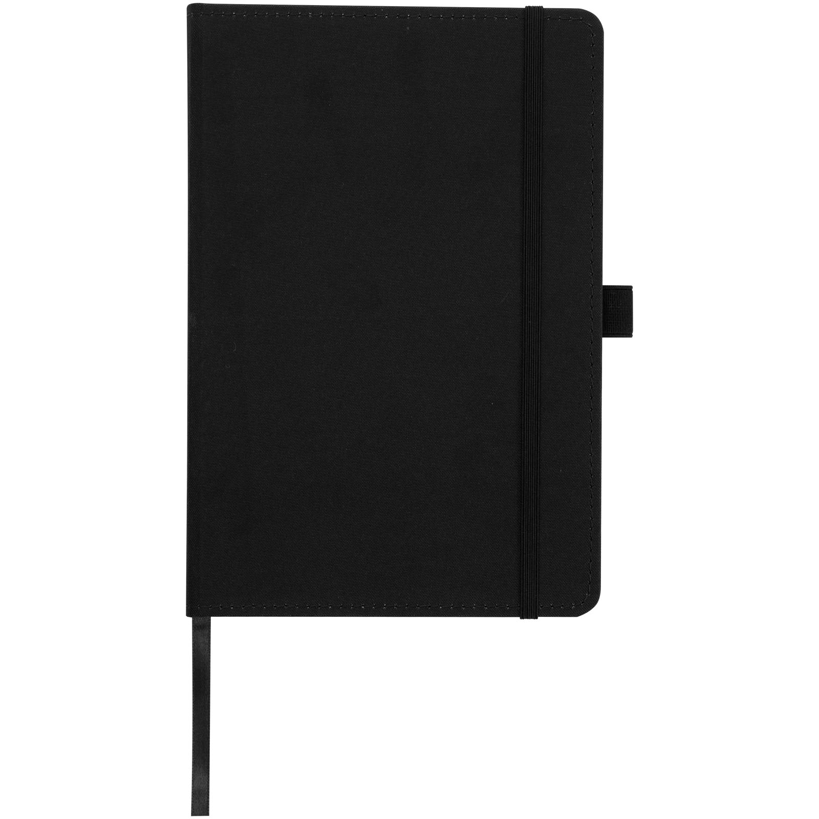 Thalaasa Hardcover Notizbuch aus Ozean Kunststoff schwarz