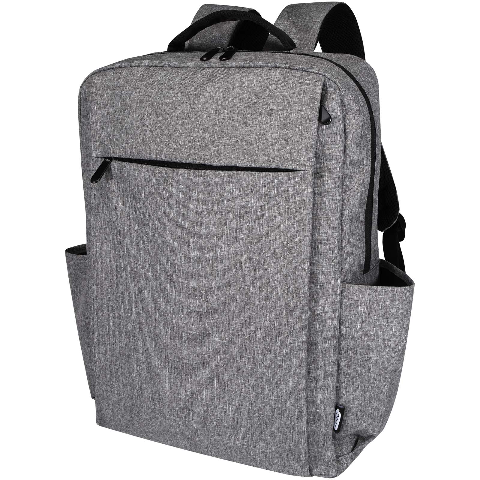 Libra 15" Laptop-Rucksack aus recyceltem GRS-Material 15 L heather grau