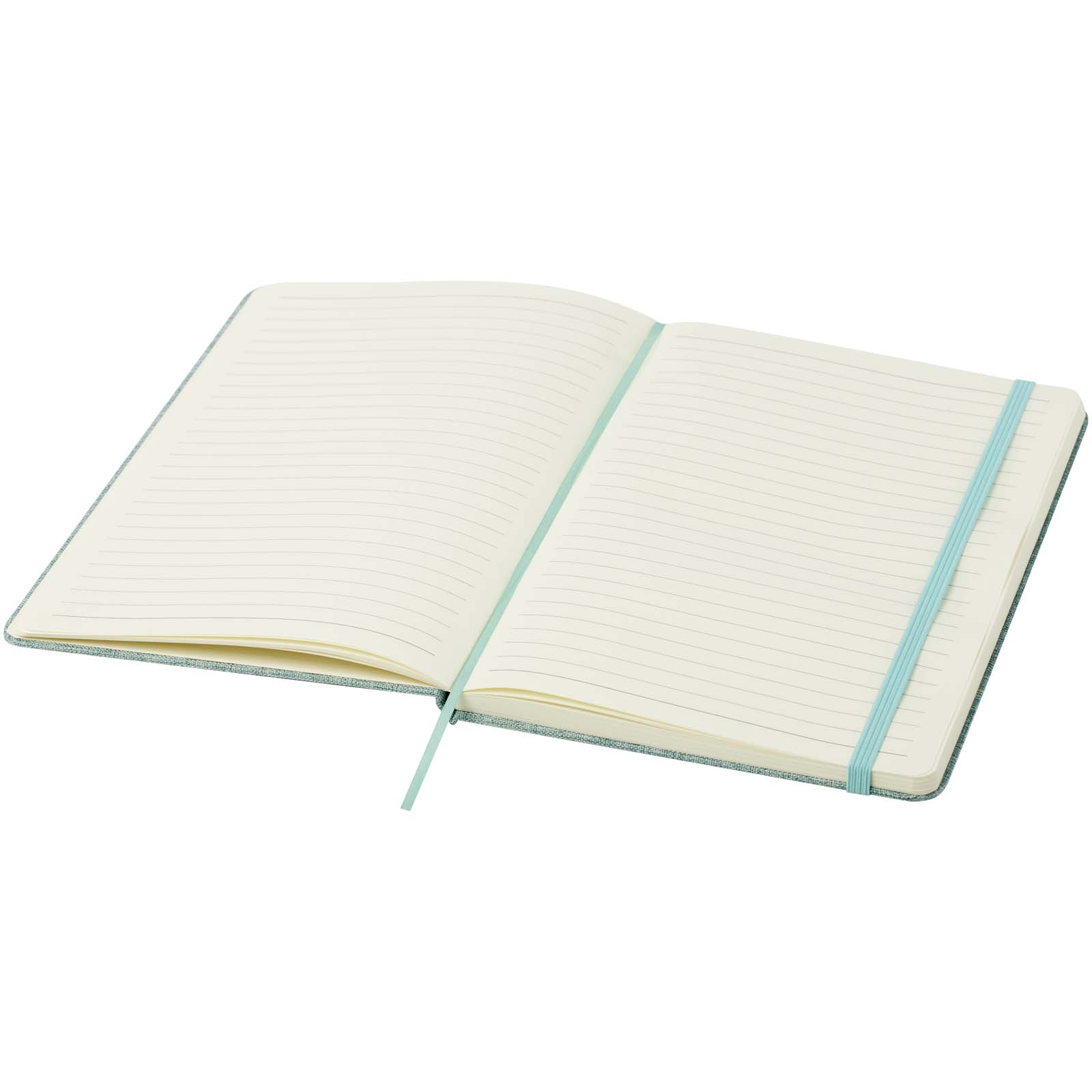 Ramona A5 Baumwoll Notizbuch heather grün