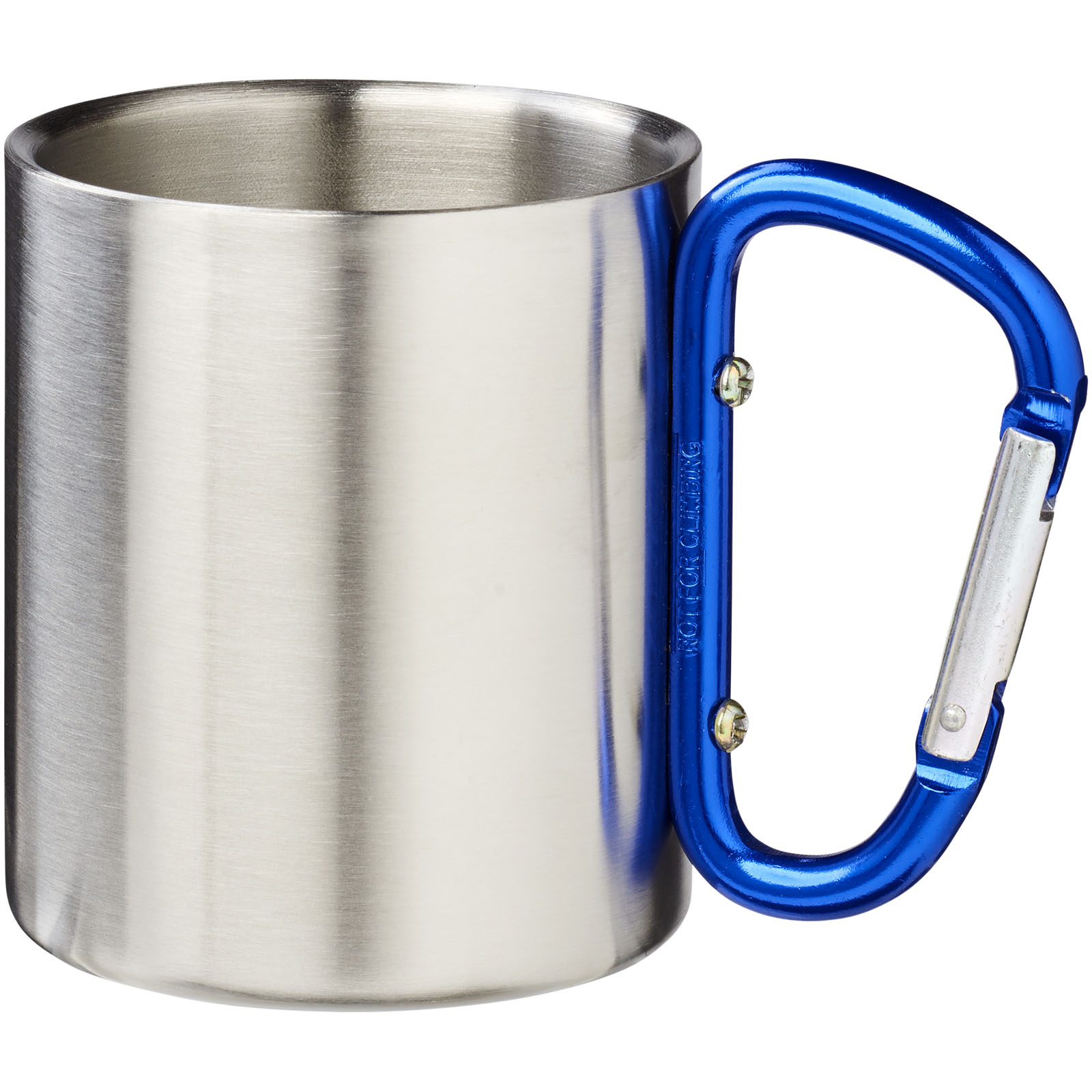 Alps 200 ml Isolierbecher mit Karabinergriff blau