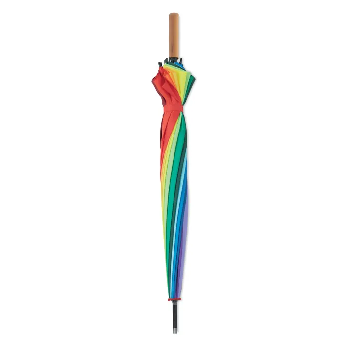 Regenschirm regenbogenfarbig