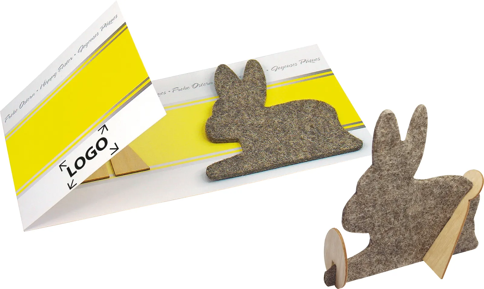 Bastelkarte Hase