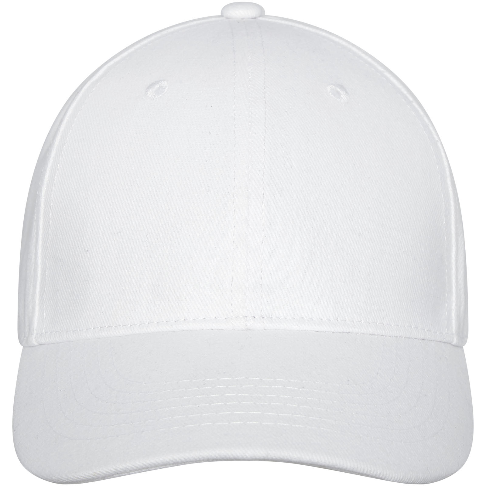 Davis 260 g/m² Panel Kappe mit 6 Segmenten weiss