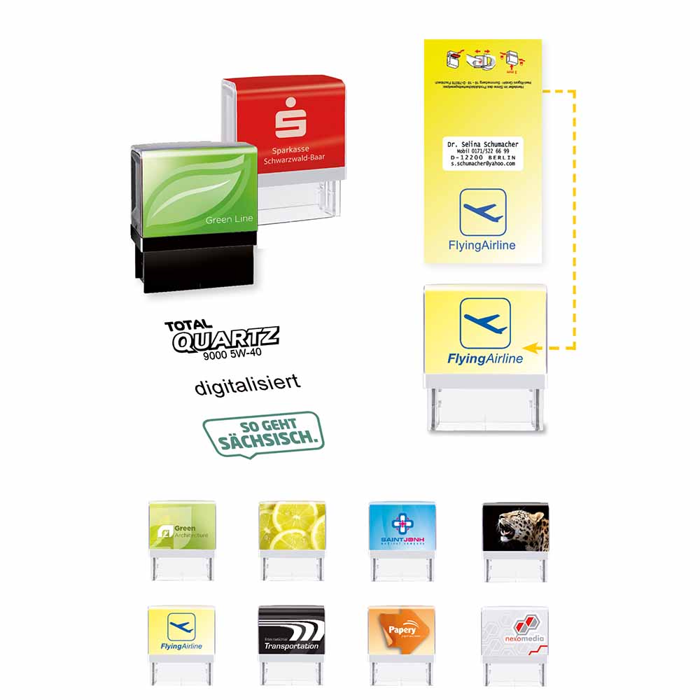 Stempelautomat "Printer Line" - individuell - Printer 20 - mit Digitaldruck