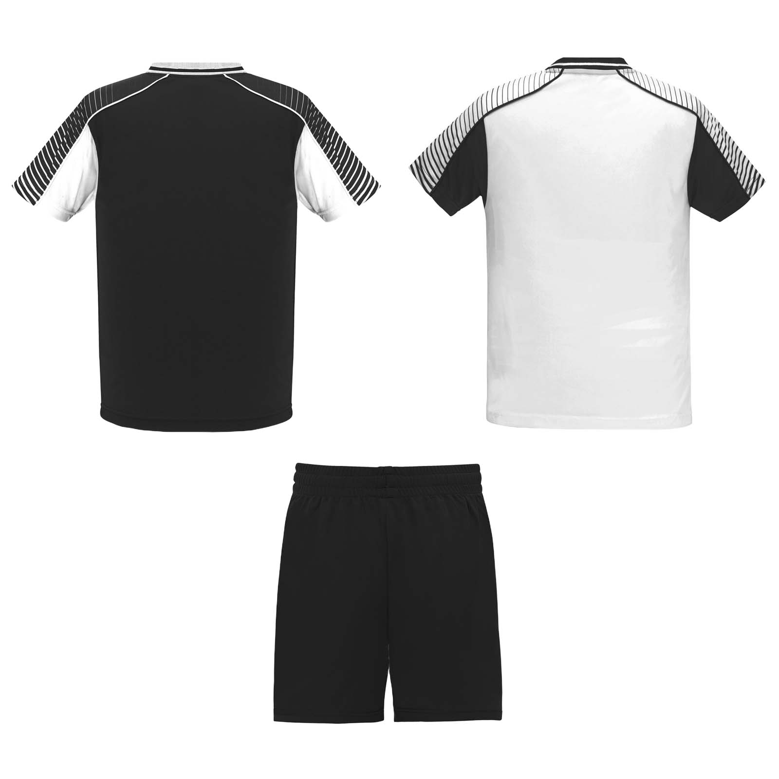 Juve 140 g/m² Sport-Set für Kinder weiss, schwarz