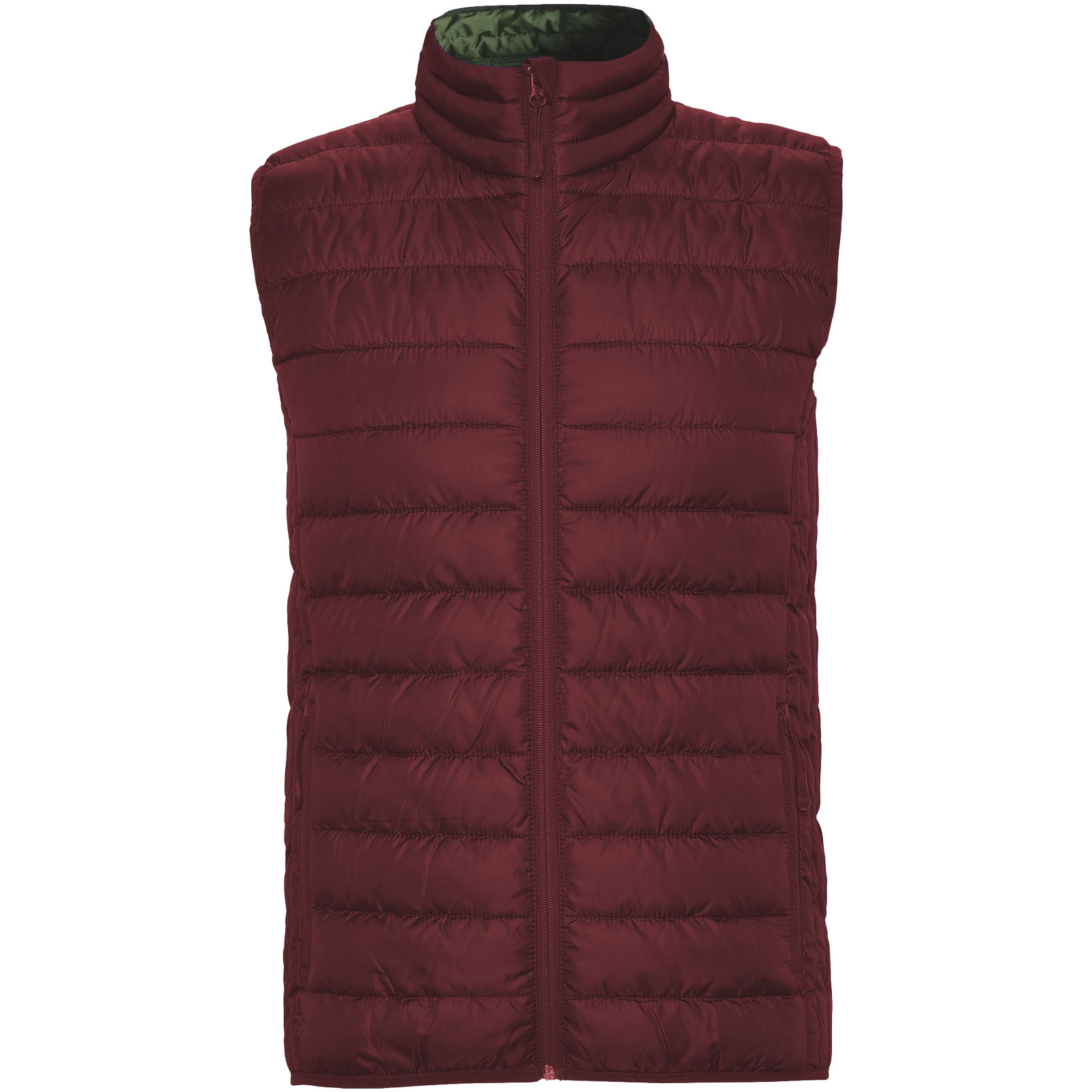 Oslo isolierter Bodywarmer für Herren granatrot