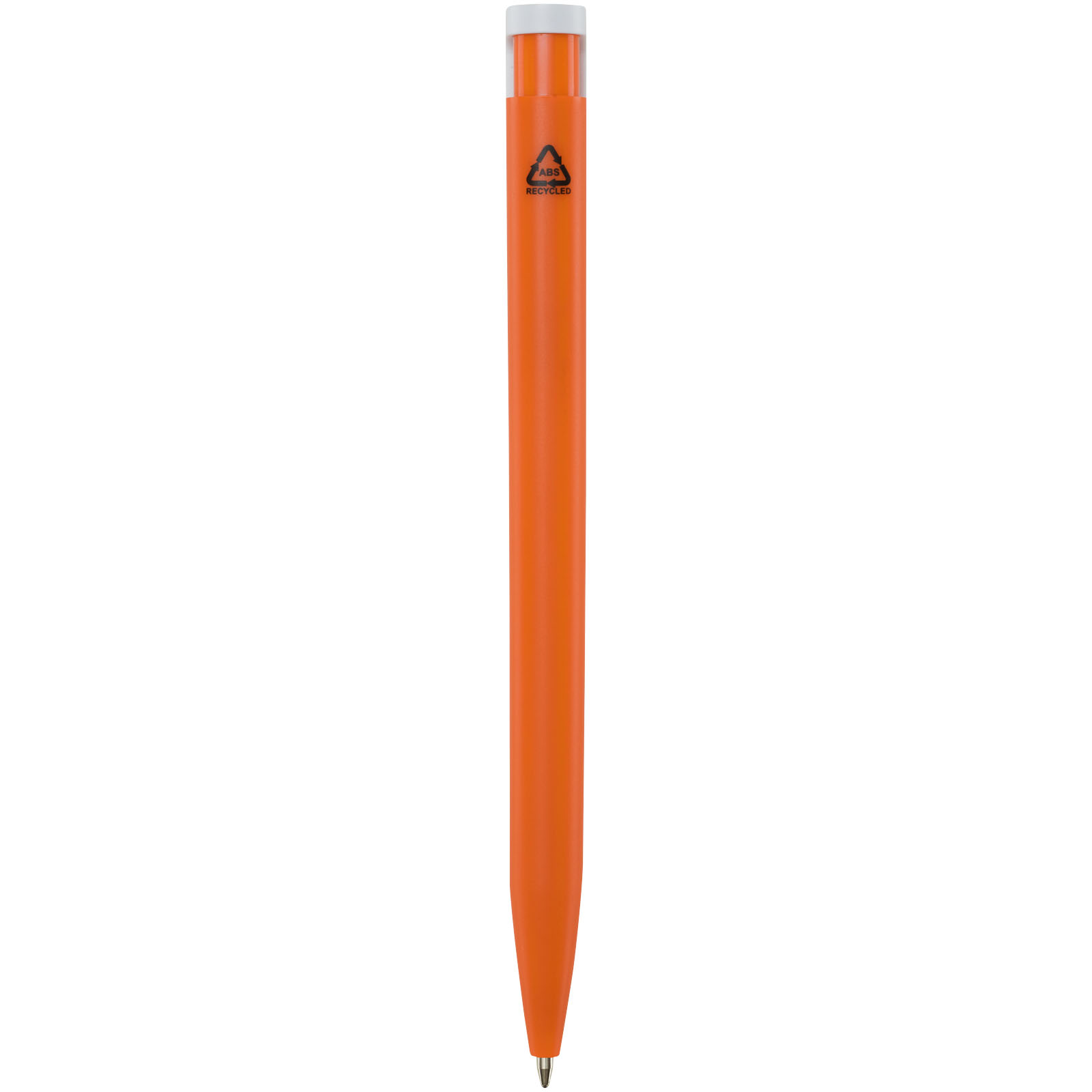 Unix Kugelschreiber aus recyceltem Kunststoff (blaue Mine) orange