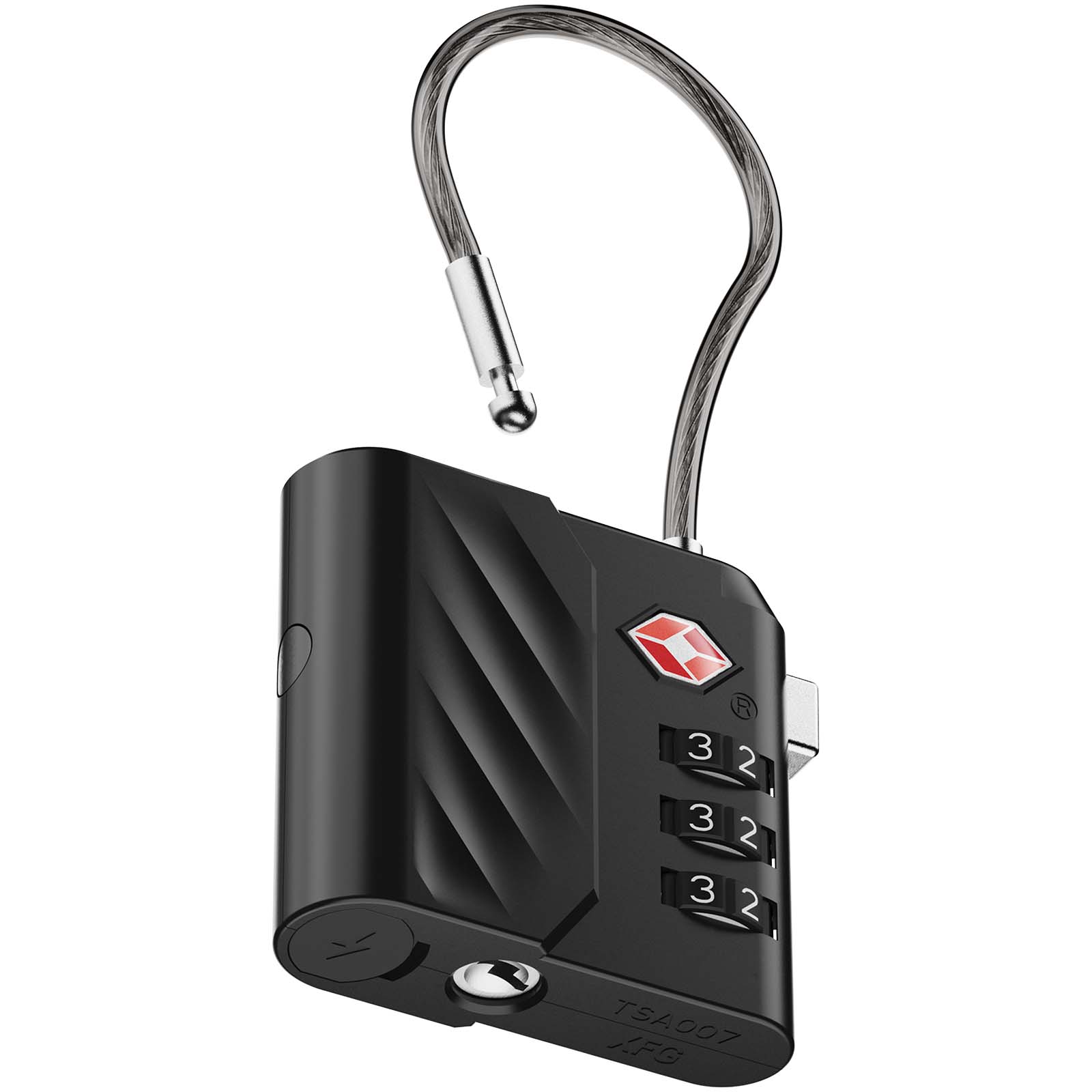 Xtorm Lock Tag TSA Zahlenschloss mit Standort Tracker schwarz