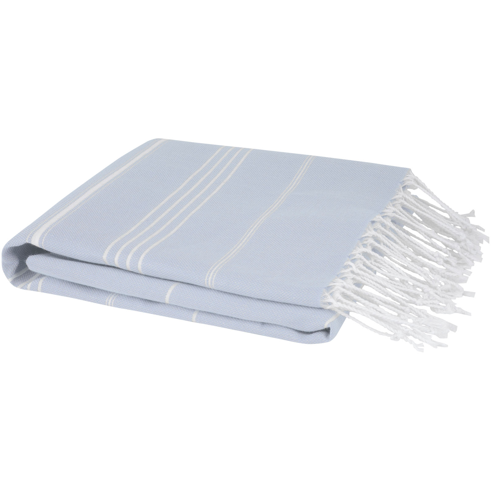 Anna 150 g/m² Hammam Baumwollhandtuch 100 × 180 cm hellblau