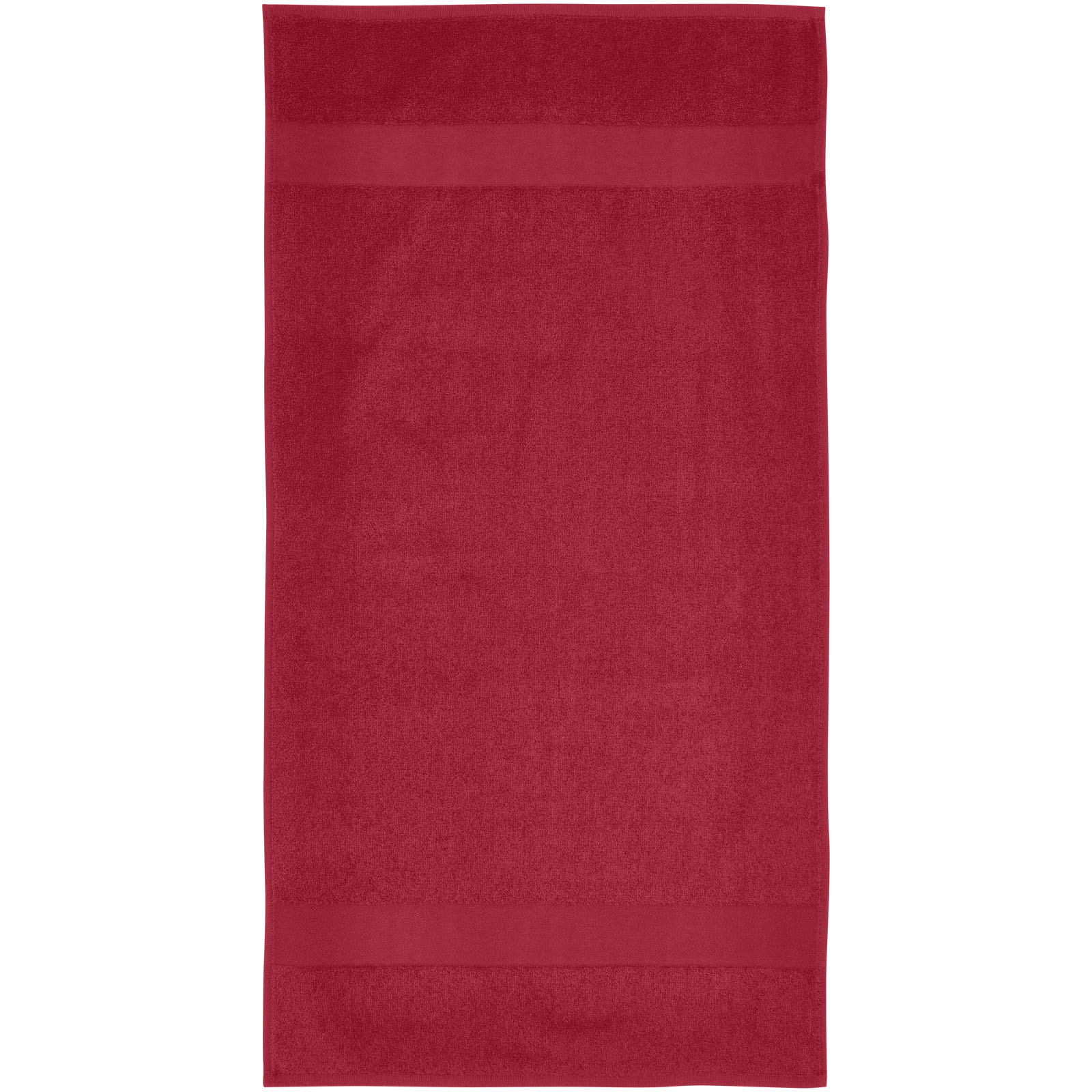 Charlotte 450 g/m² Baumwollhandtuch 50 x 100 cm rot