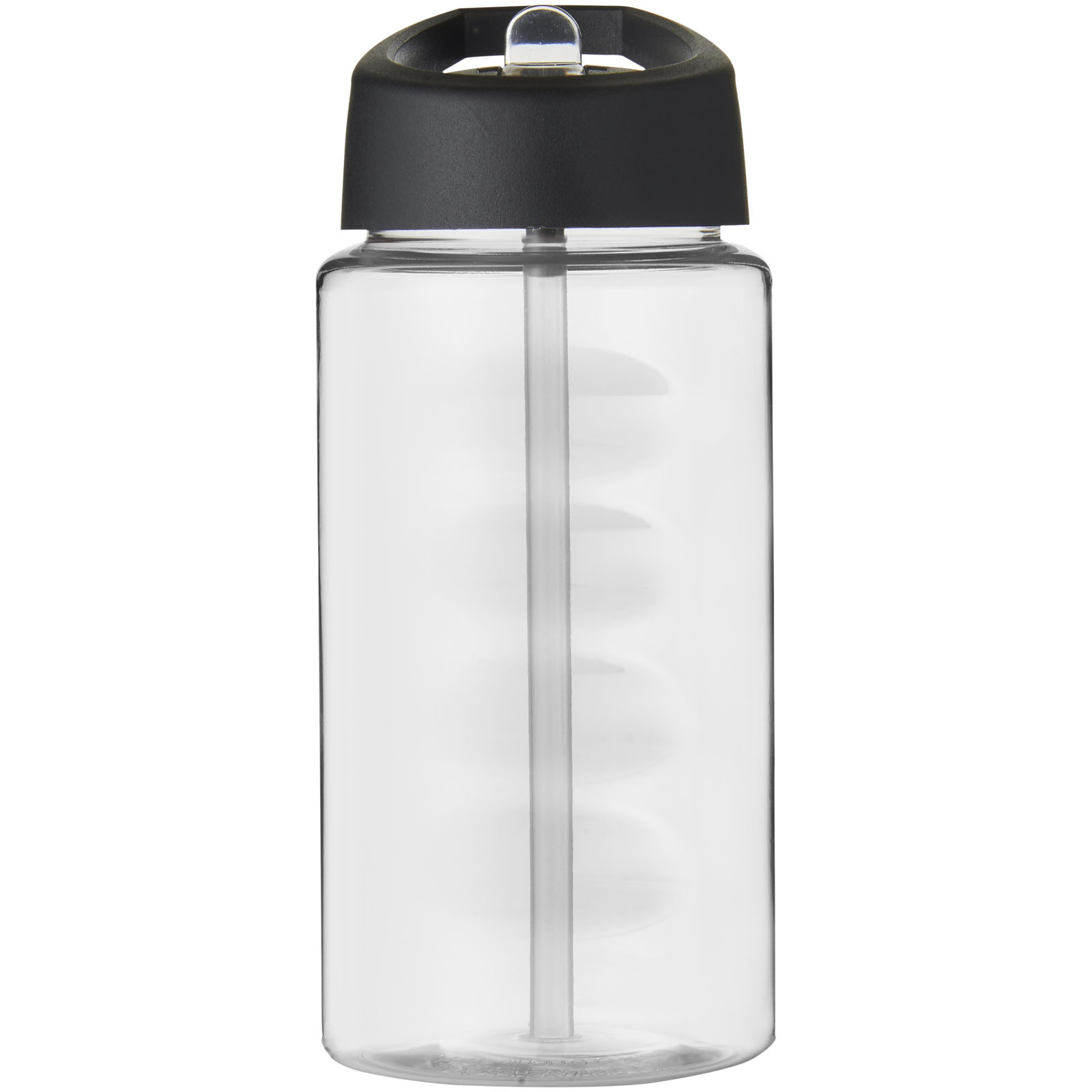 H2O Active® Bop 500 ml Sportflasche mit Ausgussdeckel transparent, schwarz