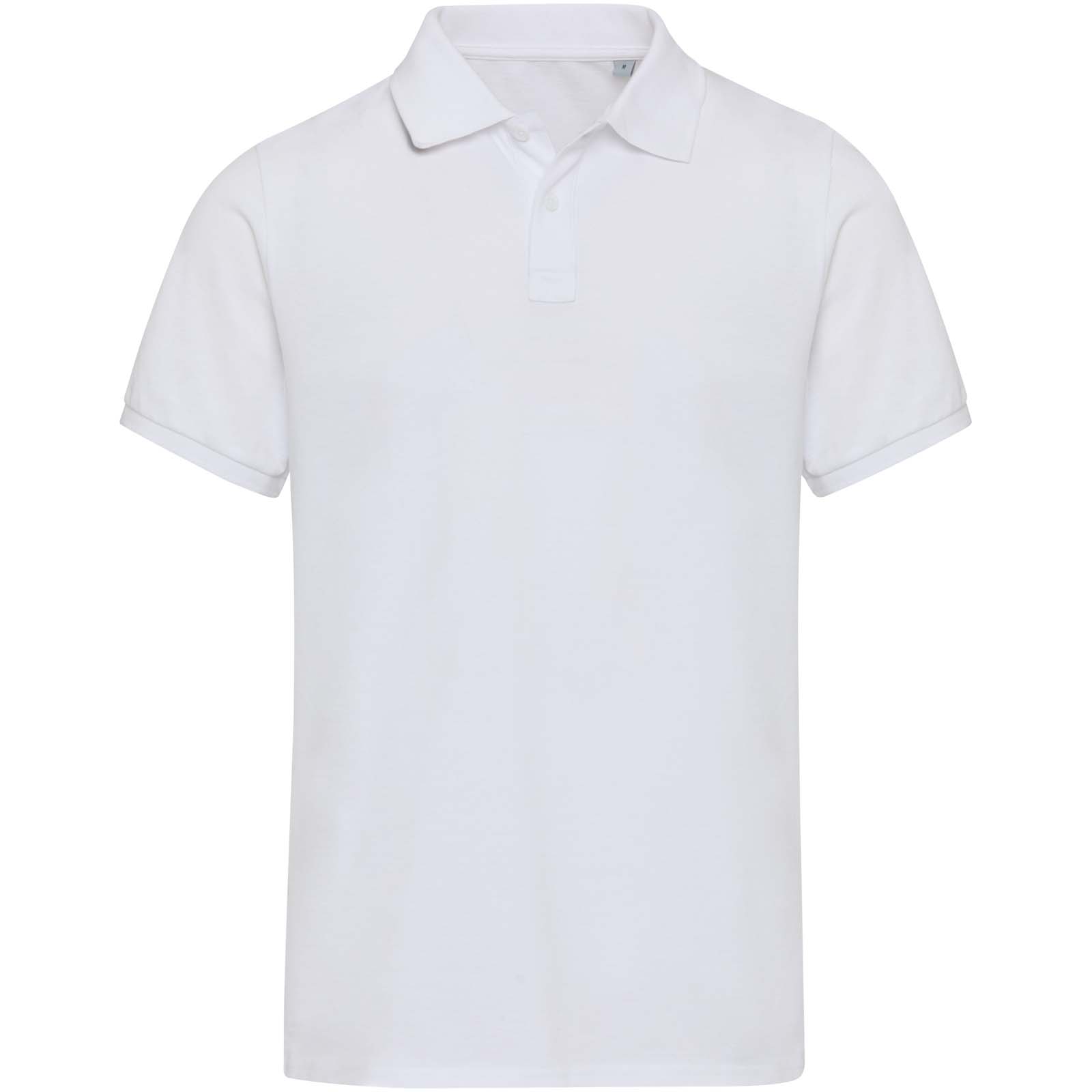 Beryl 220 g/m² Kurzärmeliges Poloshirt Bio-Recyclingmaterial (OCS), unisex weiss