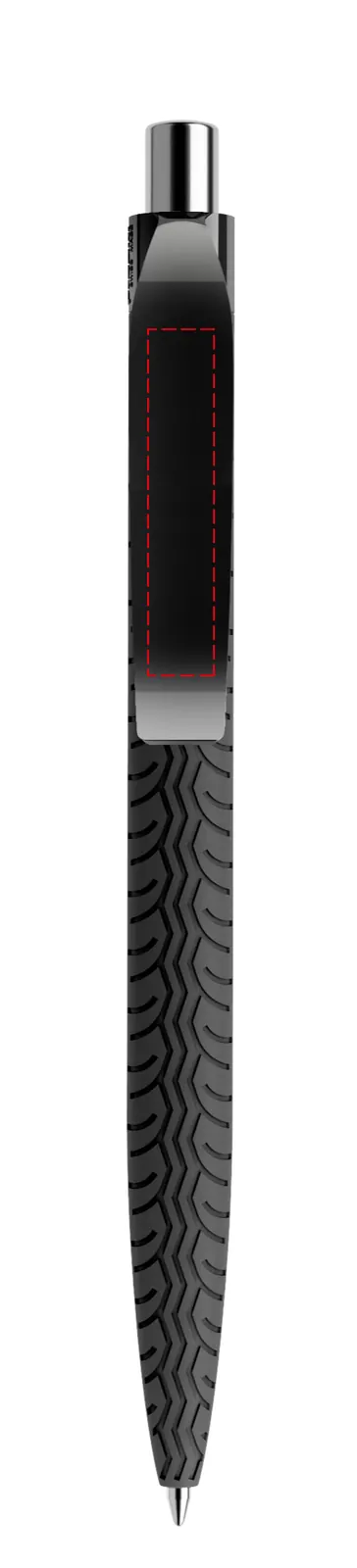 prodir QS03 Soft Touch PRP Push Kugelschreiber, Chrom-Finish