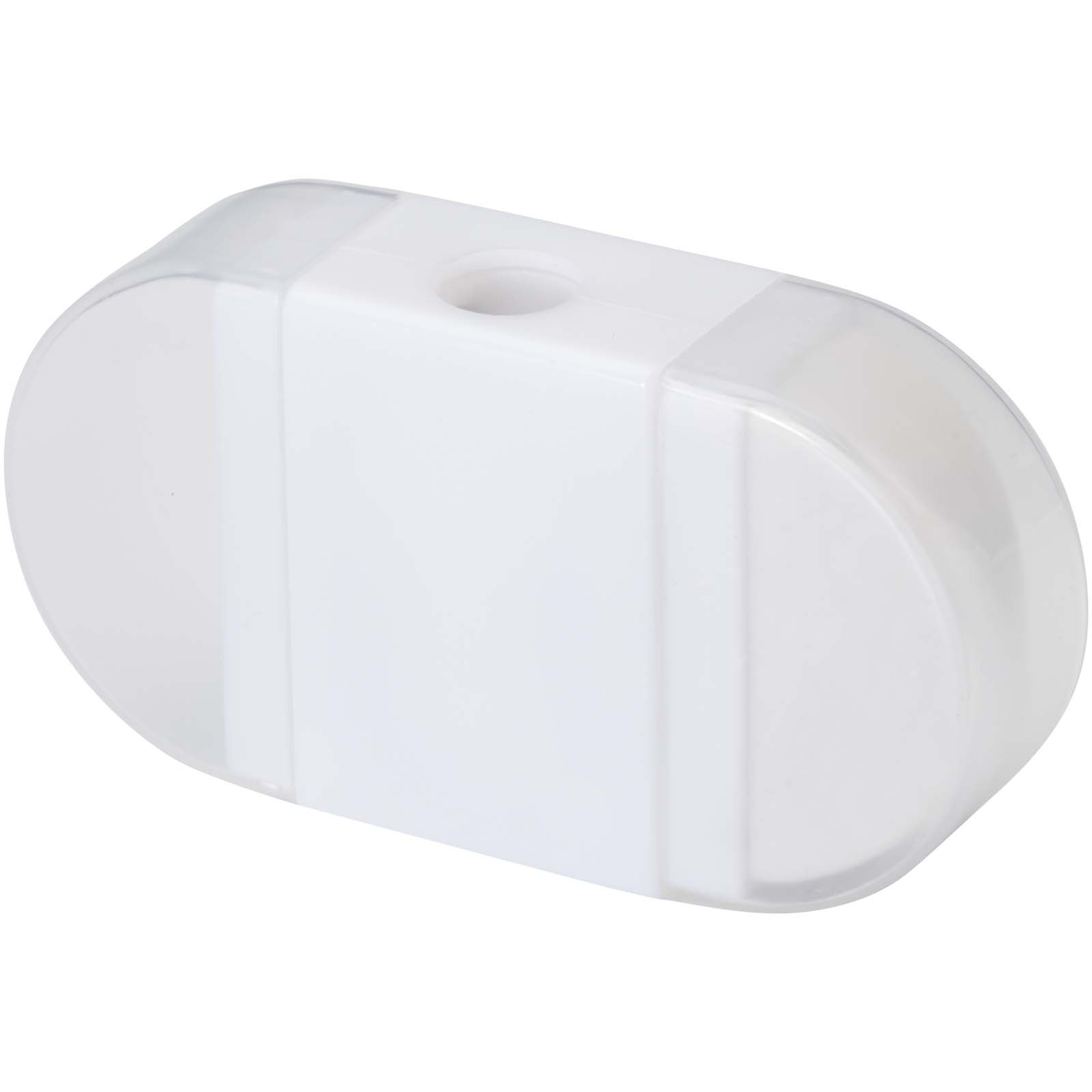 Velvi Anspitzer mit Radiergummi weiss