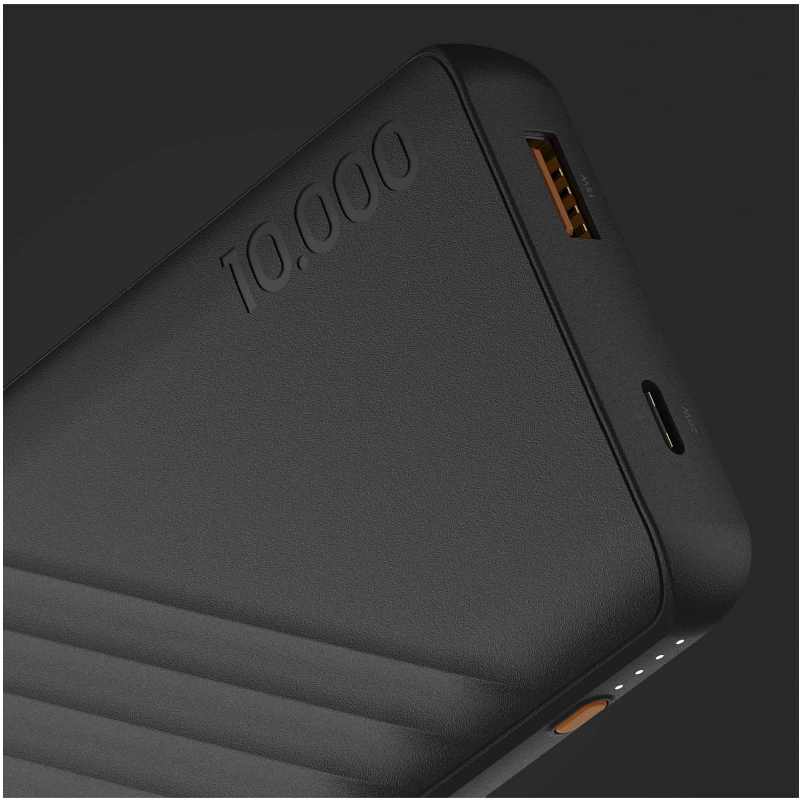 Xtorm Go2 20 W, 10.000 mAh Powerbank mit Schnellladefunktion schwarz