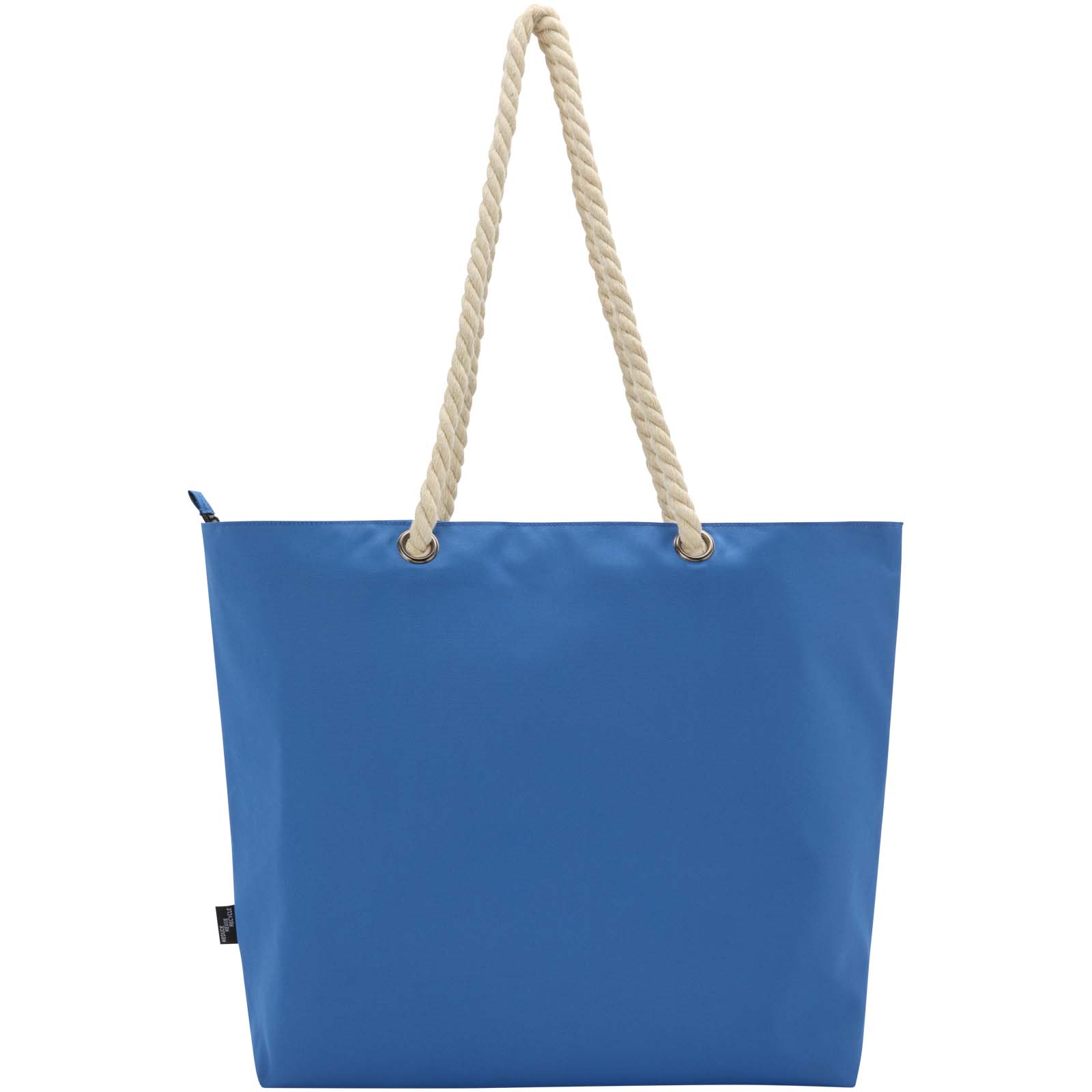 Panama Strandkühltasche mit Kordelgriffen aus recyceltem GRS-Material, 23L royalblau