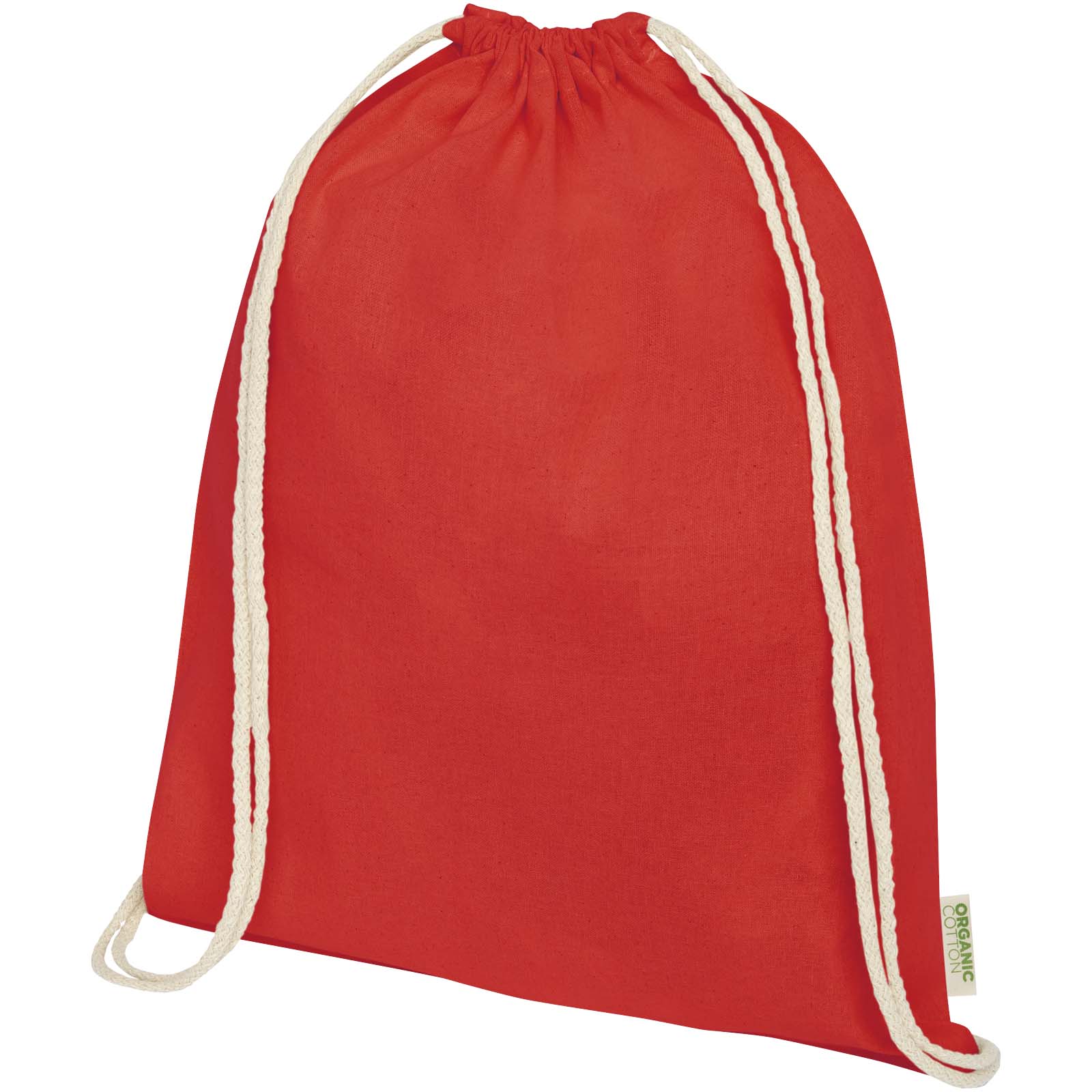 Odisha 140 g/m² OCS Bio-Sportbeutel 5L rot