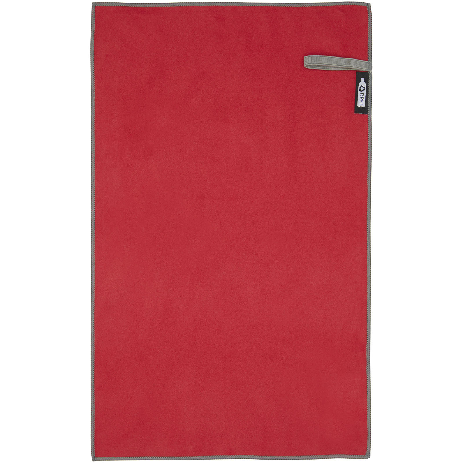 Pieter ultraleichtes und schnell trocknendes GRS Handtuch 30 × 50 cm rot