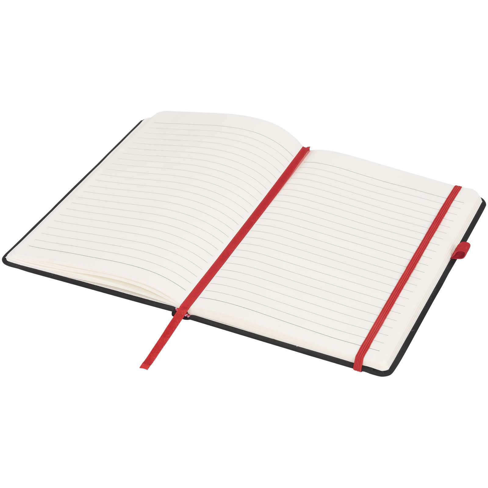 Noir A5 Notizbuch schwarz, rot