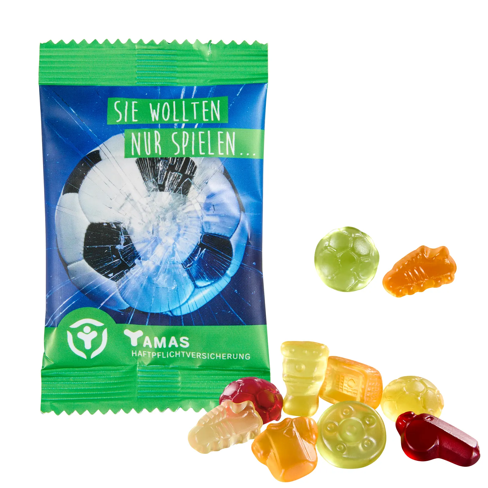 Fruchtgummi 15g Tüten - @ Zeichen