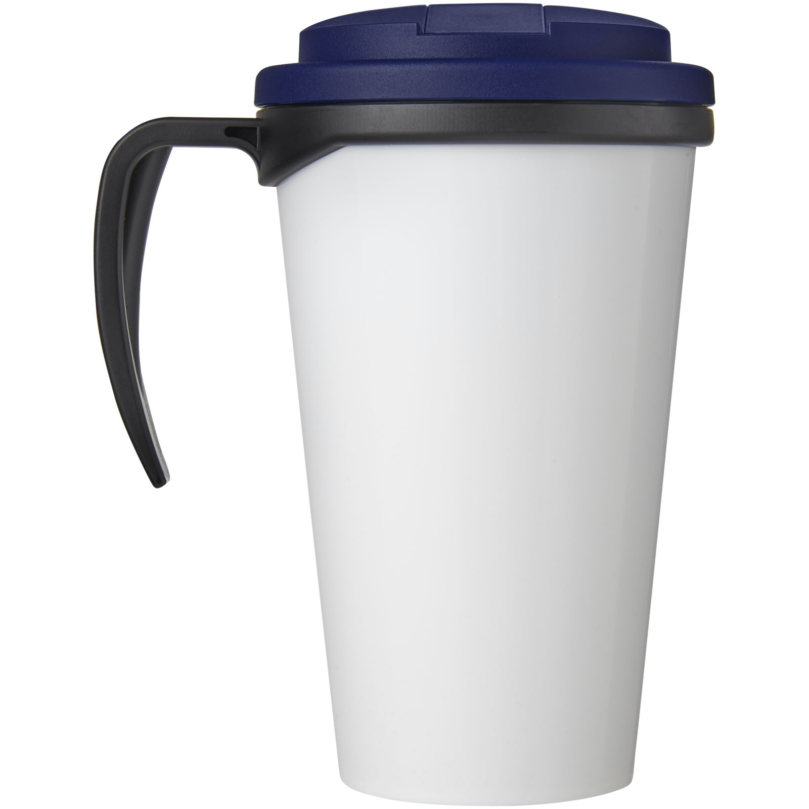 Brite-Ameriano® Grande 350 ml Isolierbecher mit auslaufsicherem Schraubverschluss schwarz, blau