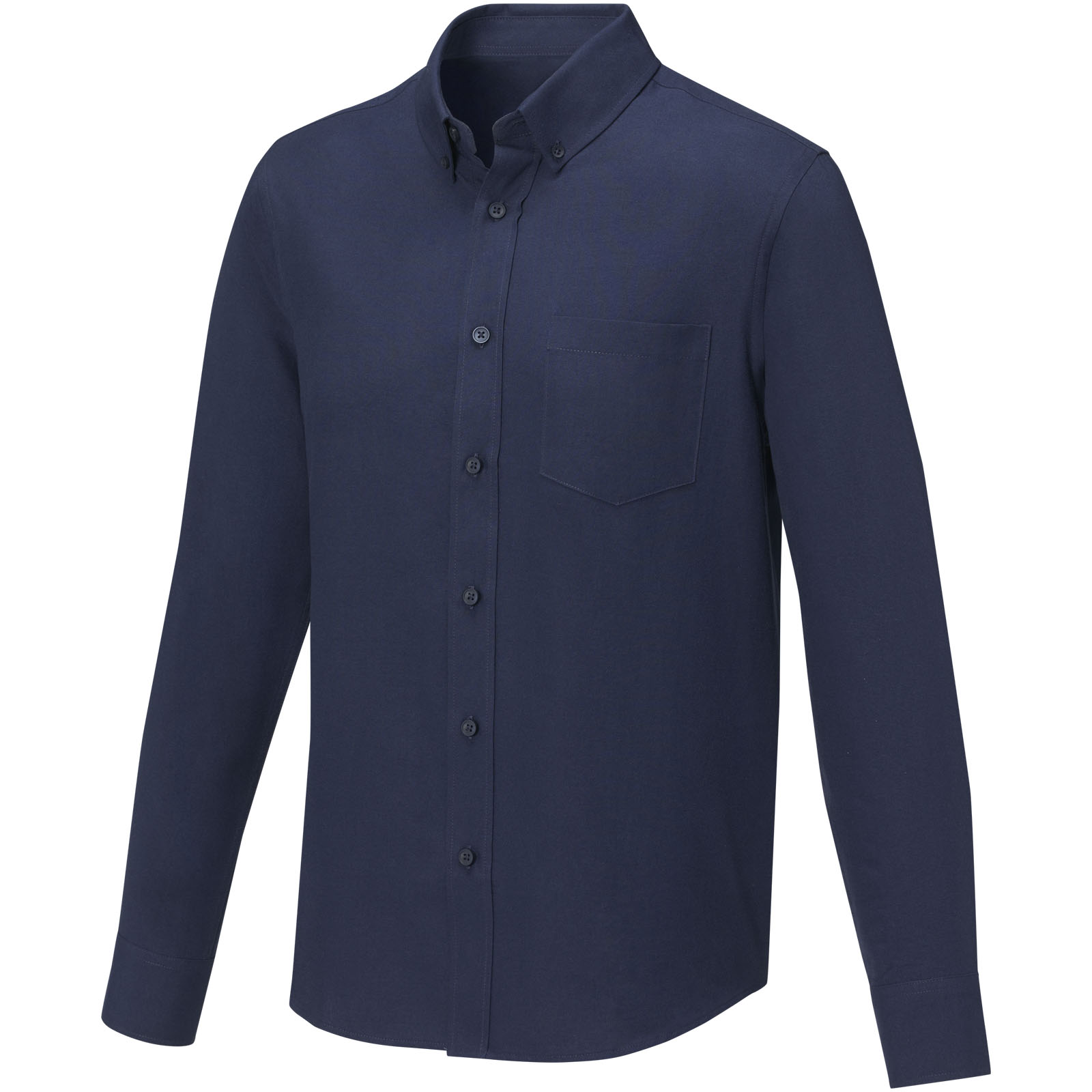 Pollux 130 g/m² Herrenhemd mit langen Ärmeln navy