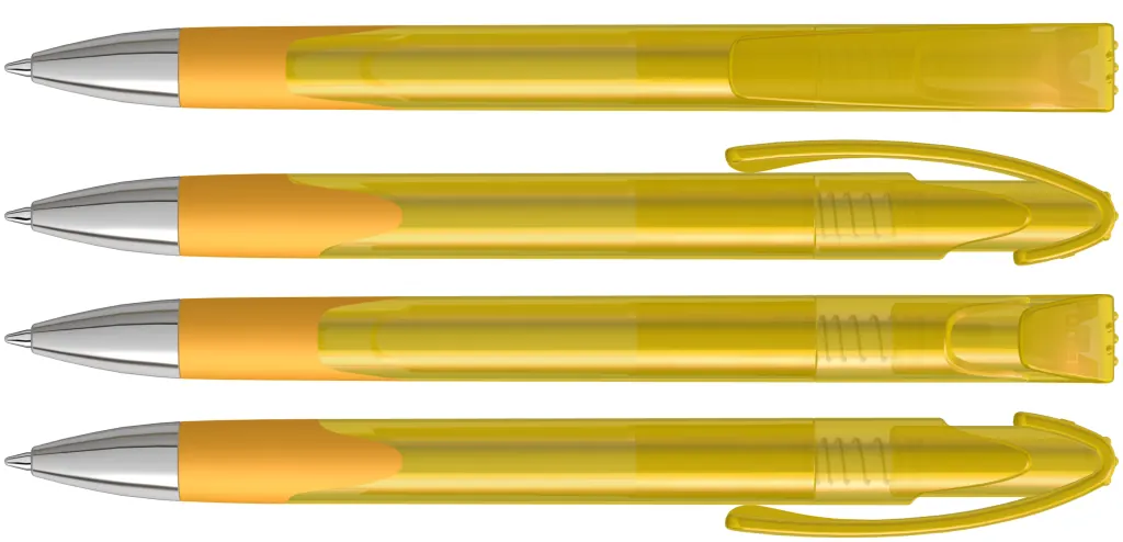 LOOK grip transparent SI Druckkugelschreiber