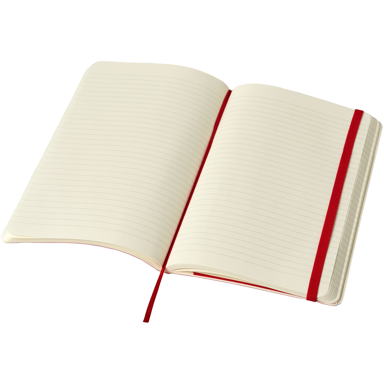 Moleskine Classic Softcover Notizbuch L – liniert scharlachrot