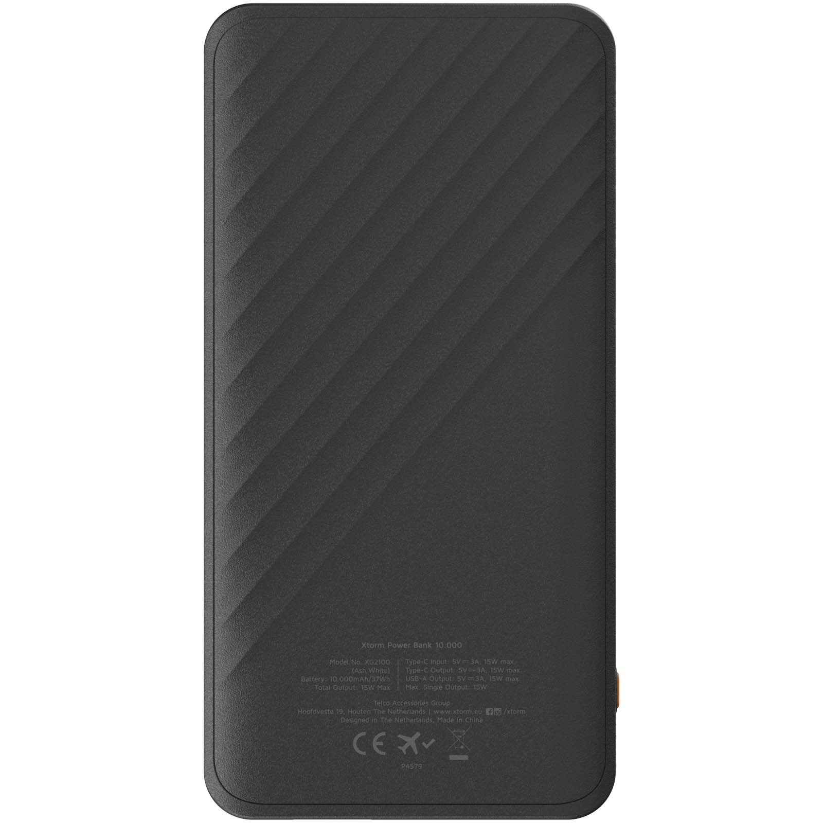 Xtorm XG210 Go2 15W 10.000 mAh Schnelllade-Powerbank schwarz