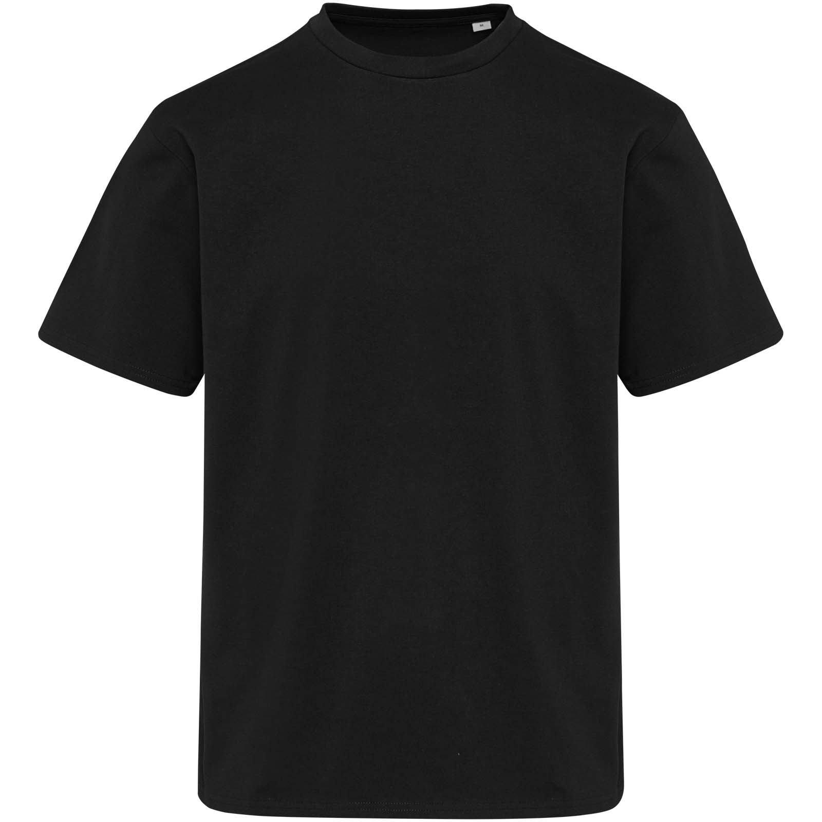 Lucas Oversize T-Shirt aus recycelter 260 g/m2 Bio Baumwolle (OCS) unisex schwarz