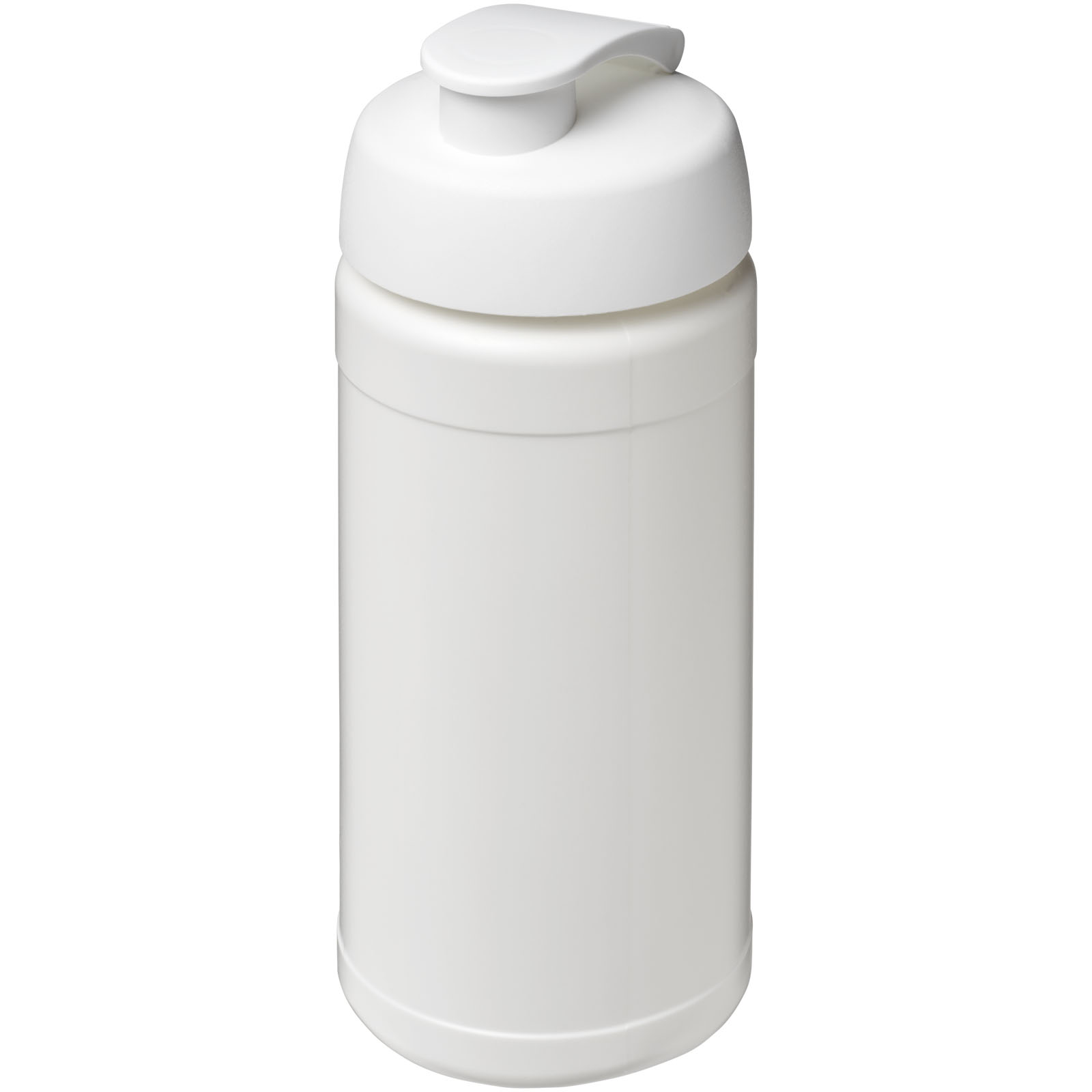 Baseline® Plus 500 ml Sportflasche mit Klappdeckel weiss