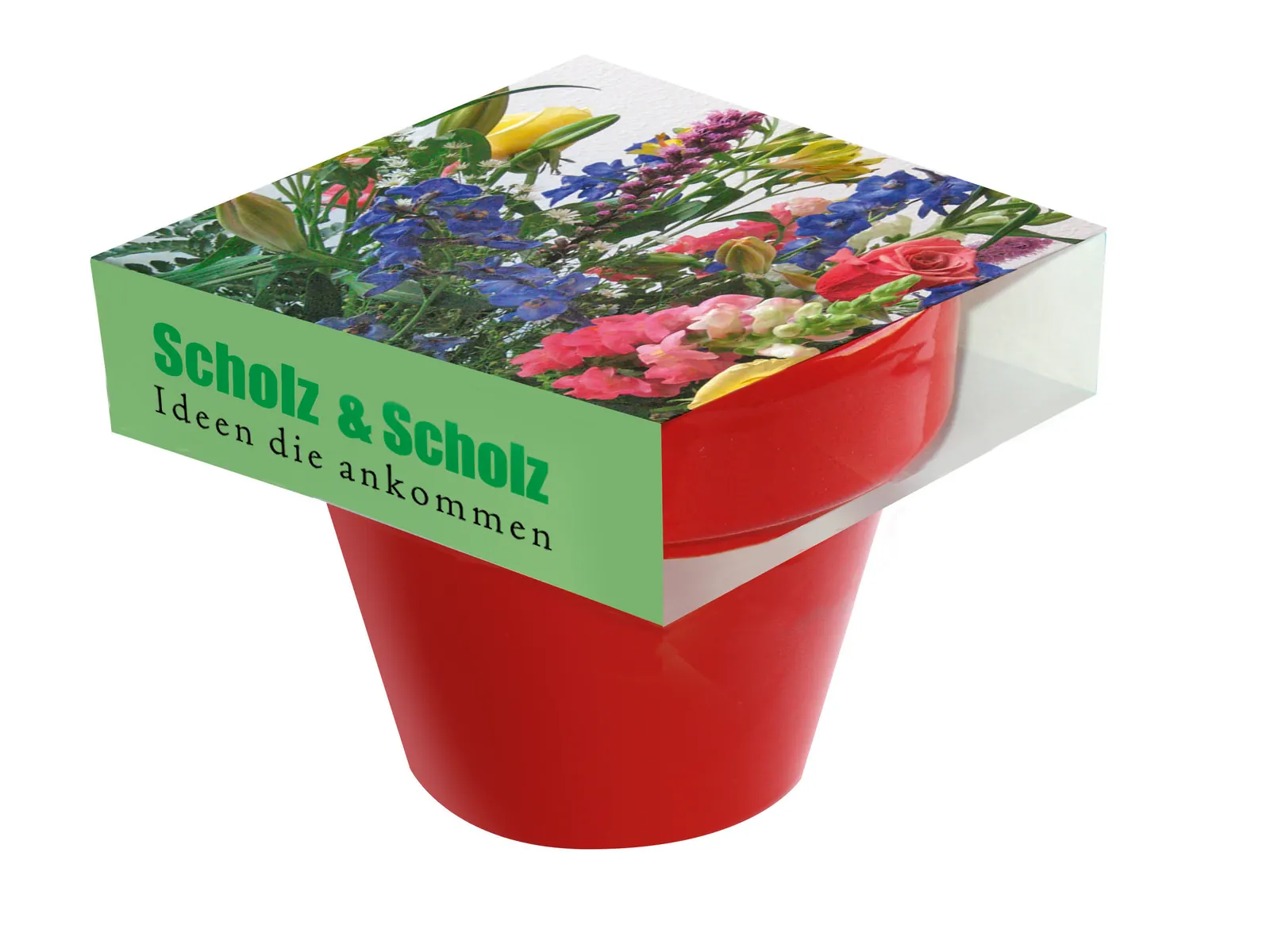 Tontopf Colour Bunte Blumenwelt