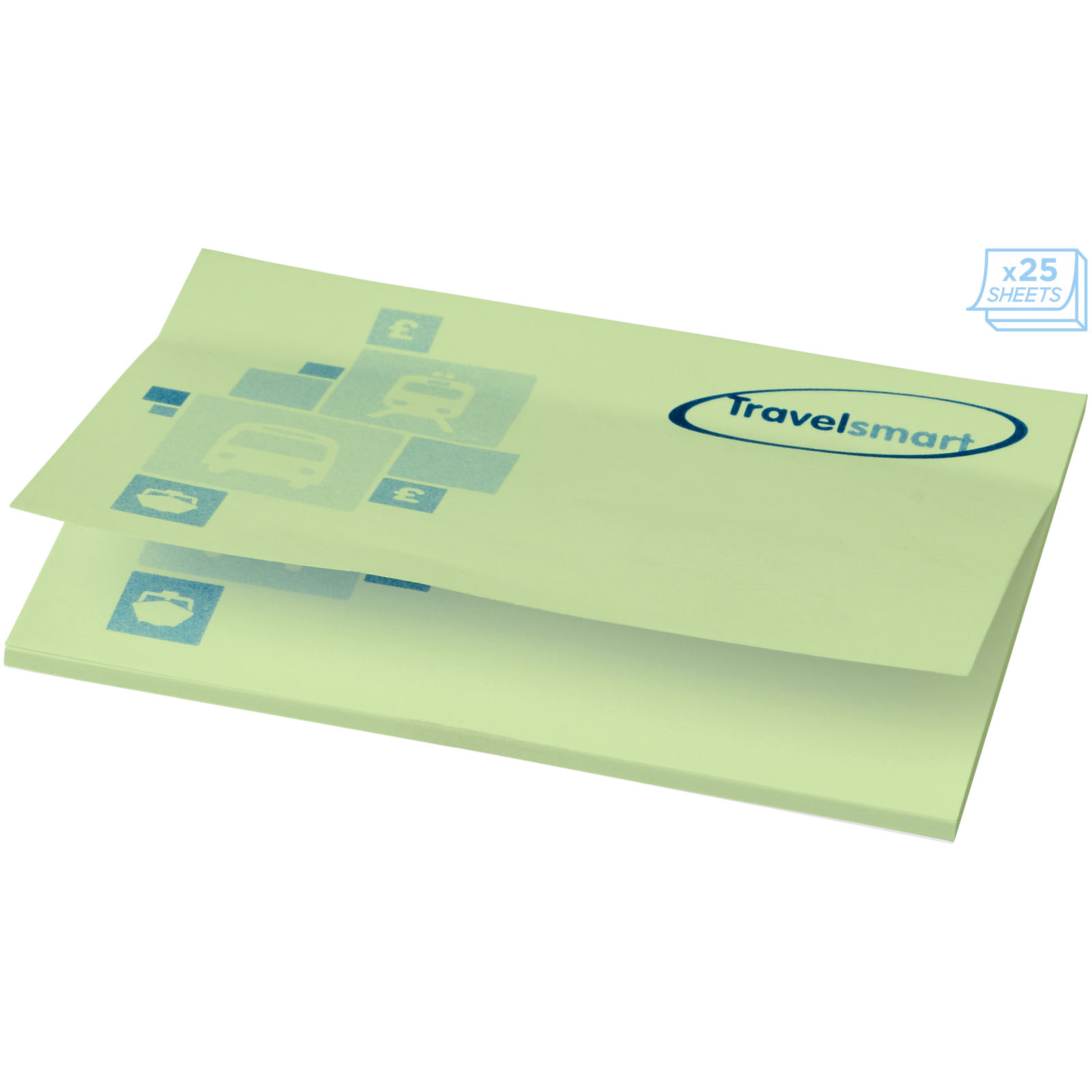 Sticky-Mate® Haftnotizen 100 x 75 mm mintgrün