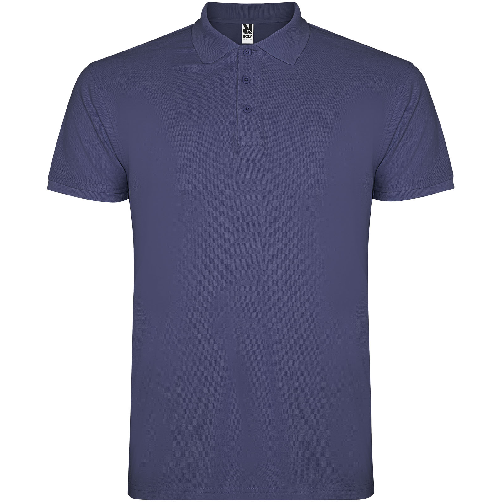 Star 200 g/m² Poloshirt für Herren denimblau